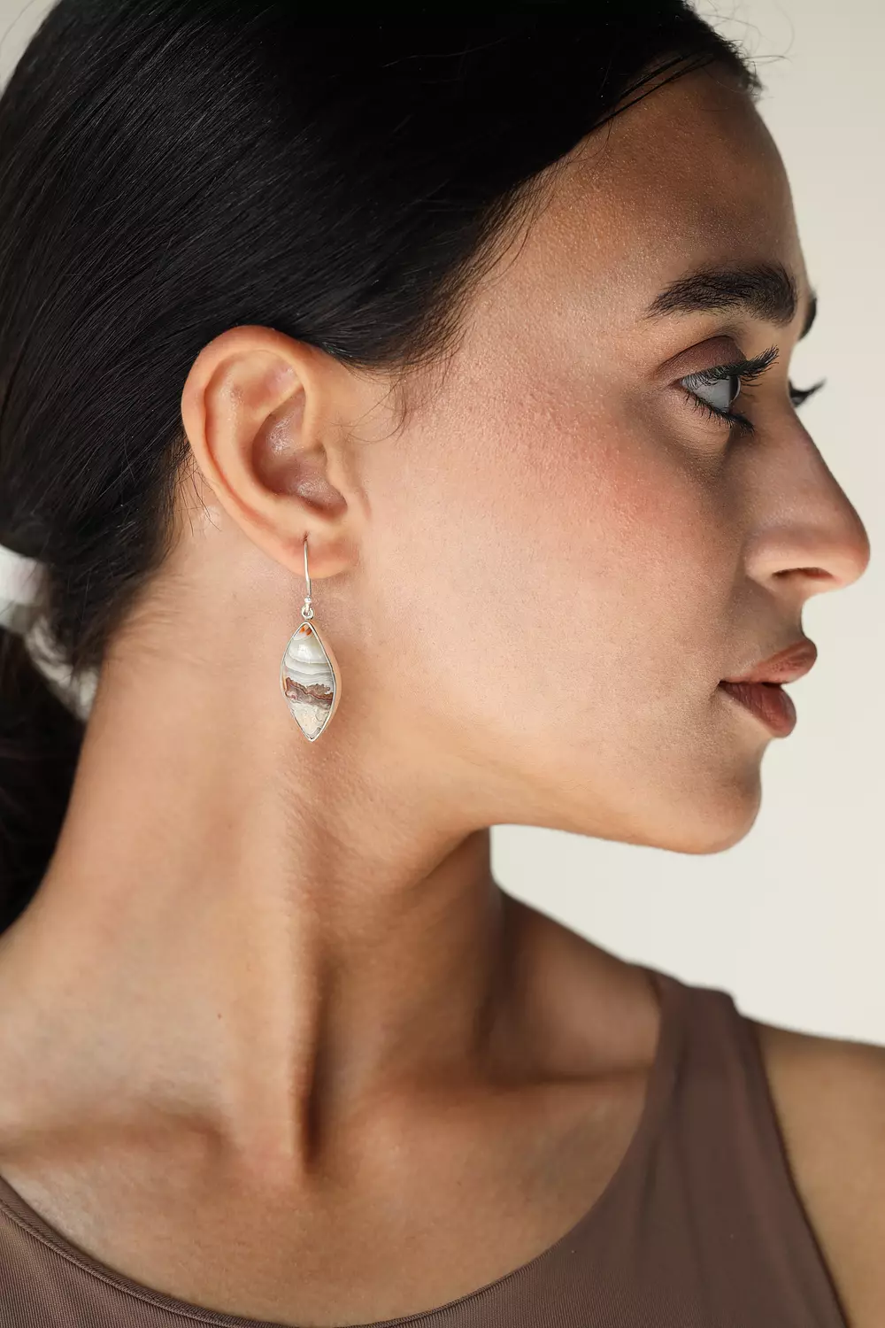 Ocean Jasper earring 2
