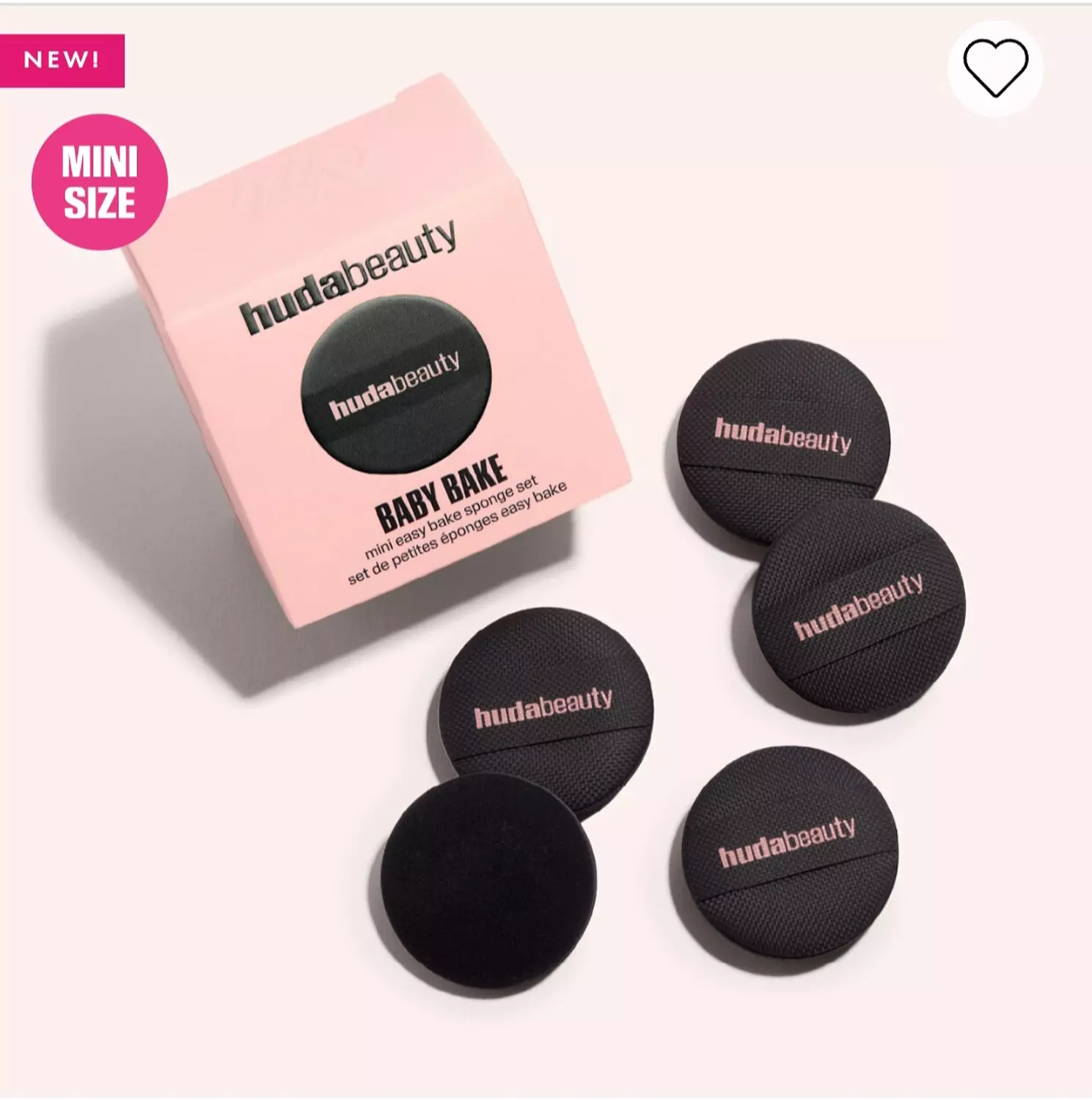 Huda beauty Mini Easy Bake Sponge Set 3