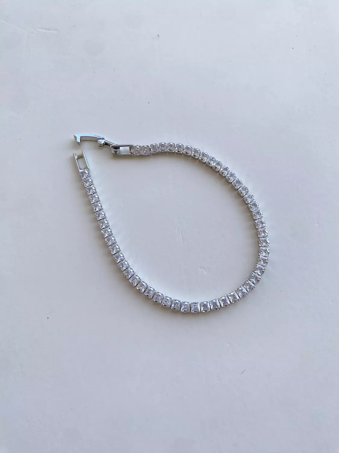 Silverr tennis bracelet 5