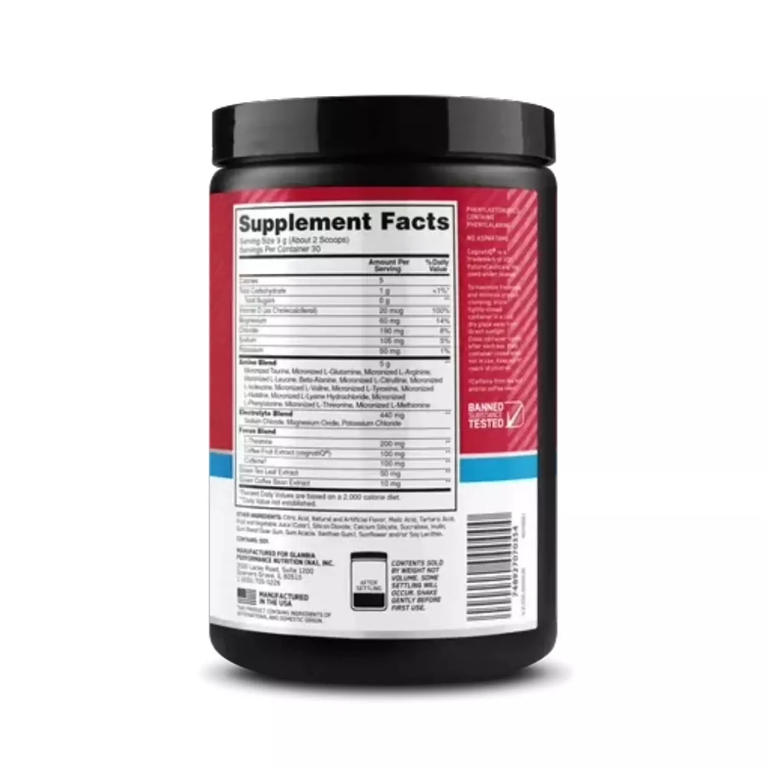 Optimum Nutrition, Amino Energy + Hydration, 270g, 30 Servings hover image