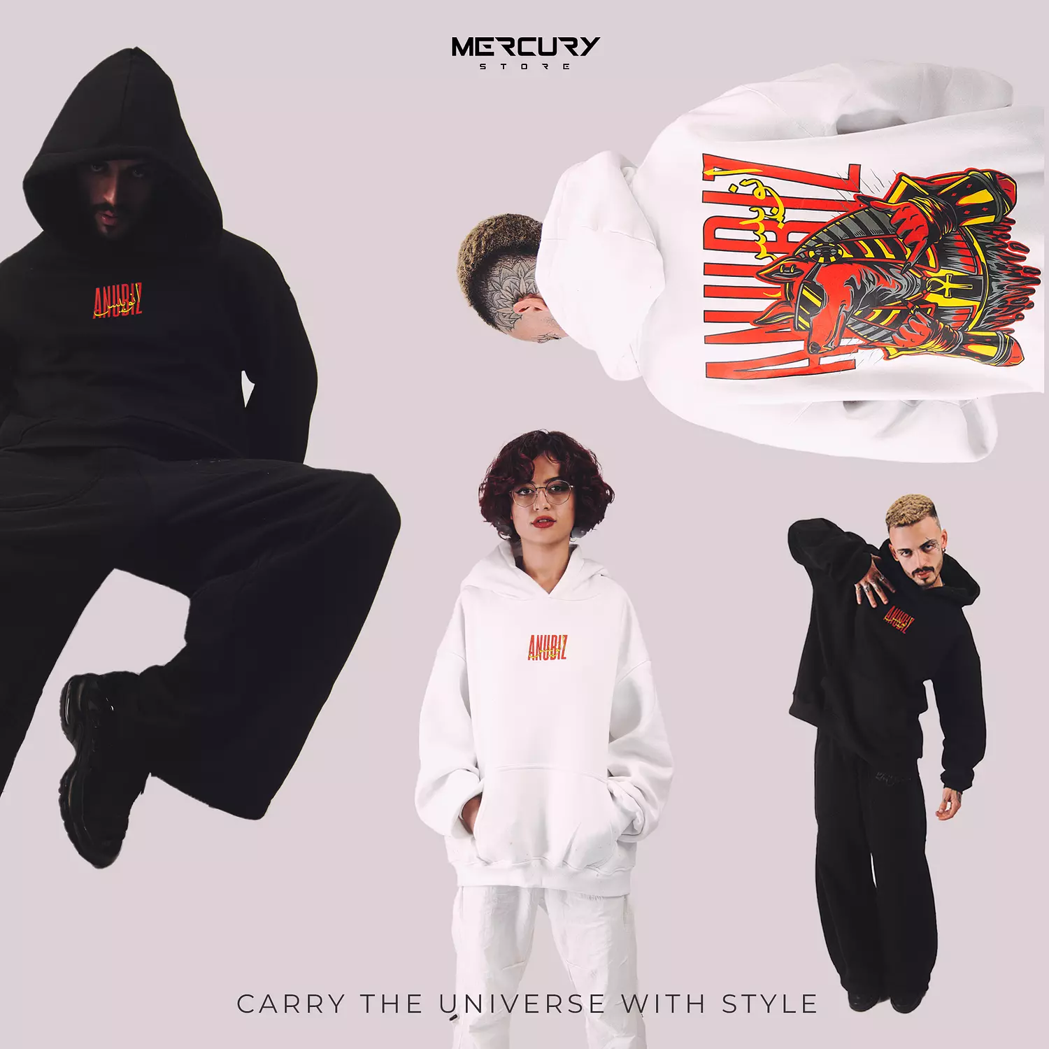 Anubiz - Unisex Oversized Hoodie 2