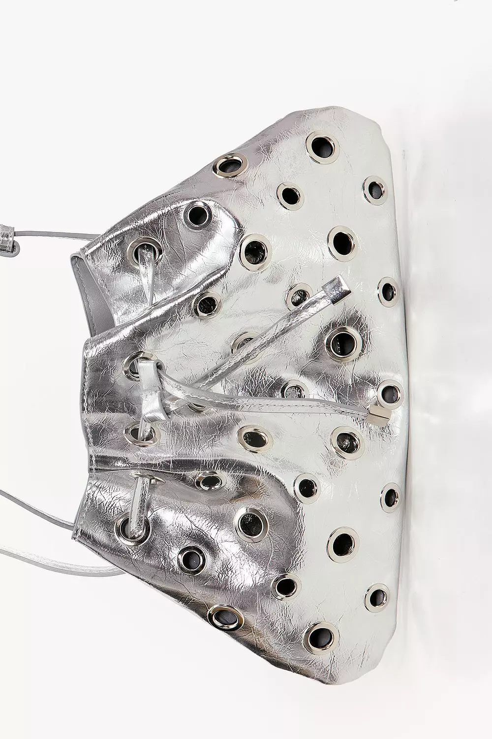 Silver Bag with Silver Hardware  2