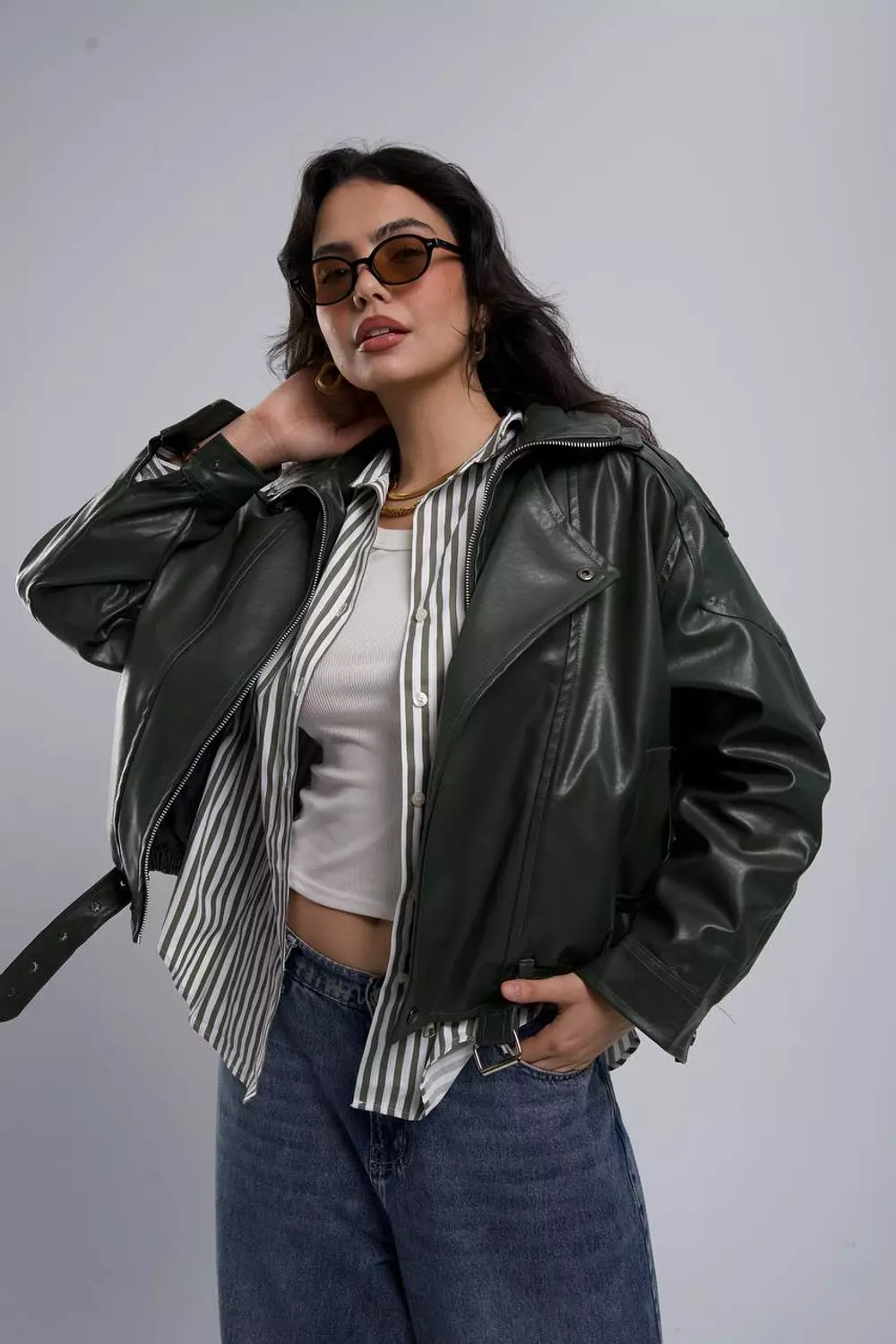 Leather jacket  17