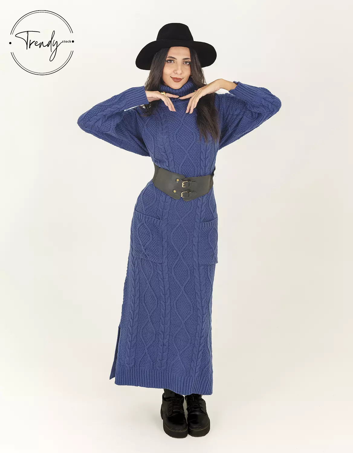 Blue Long Dress image