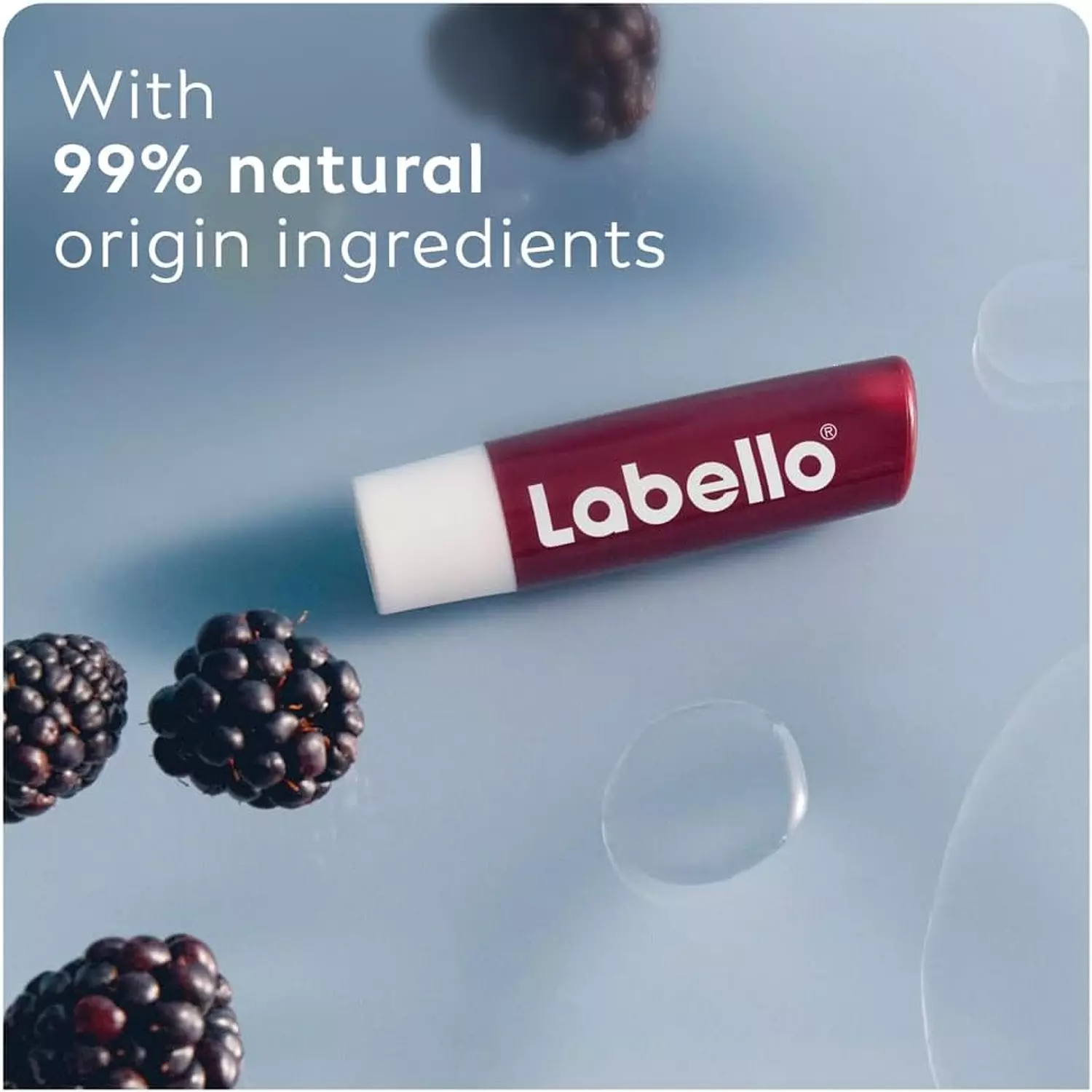 LABELLO BURGUNDY TINTED LIP BALM BLACK BERRY SHINE 4.8 GM 6