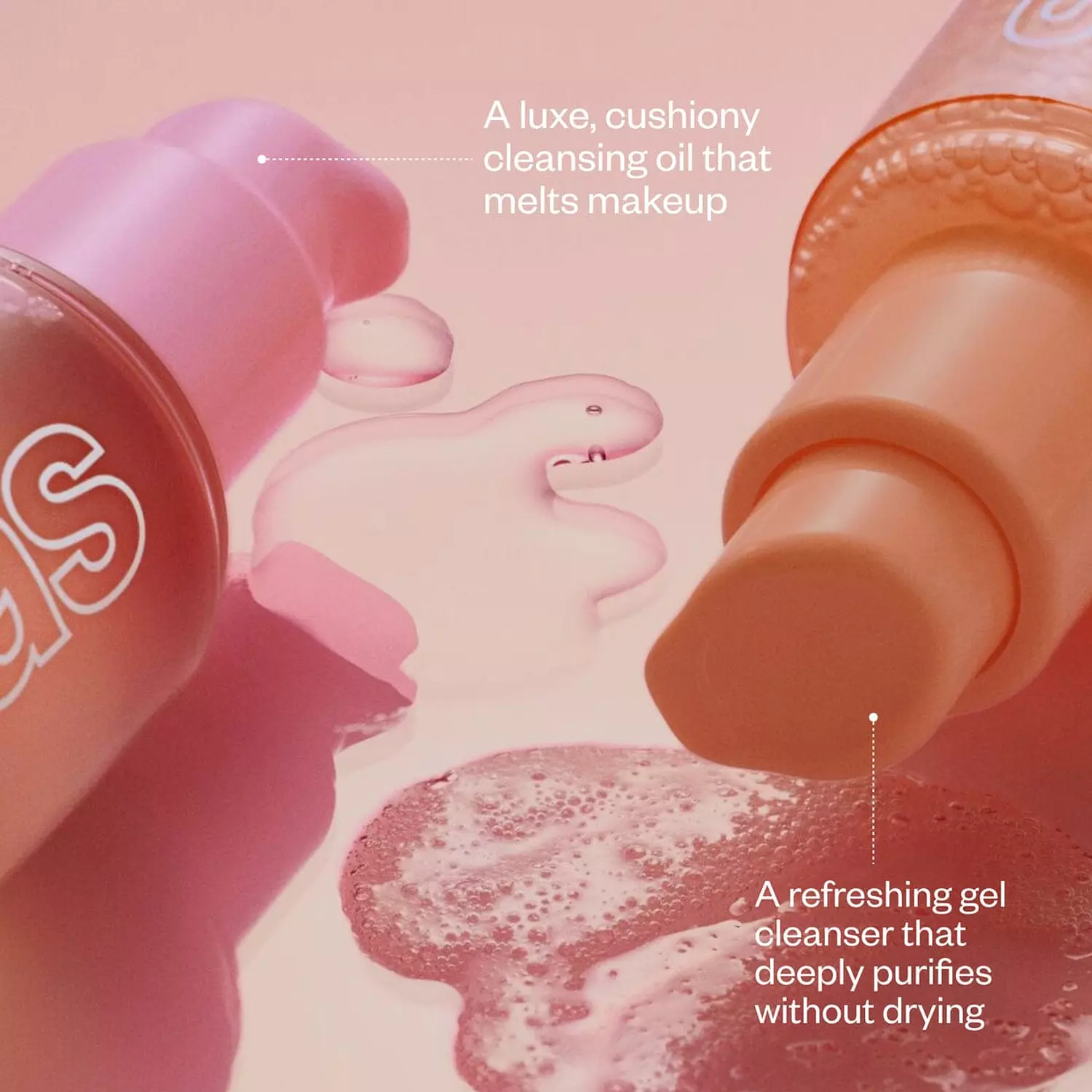 Kosas Mini Plump + Juicy Double Cleansing System 3