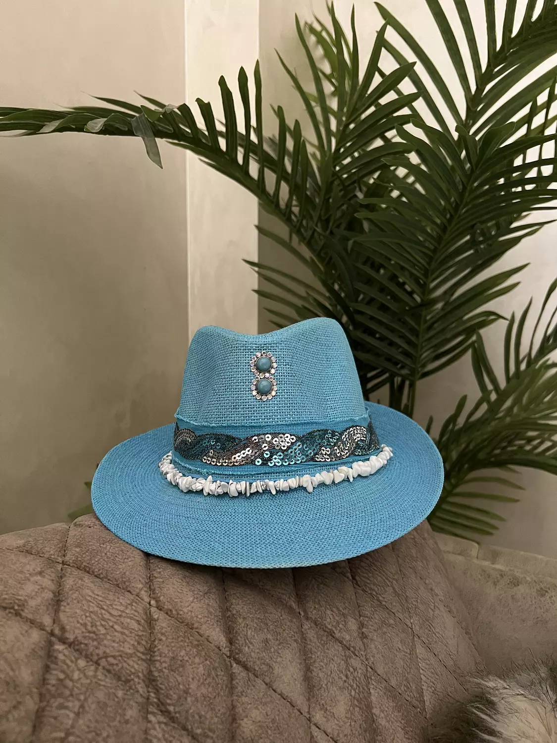 Babyblue dream Hat image
