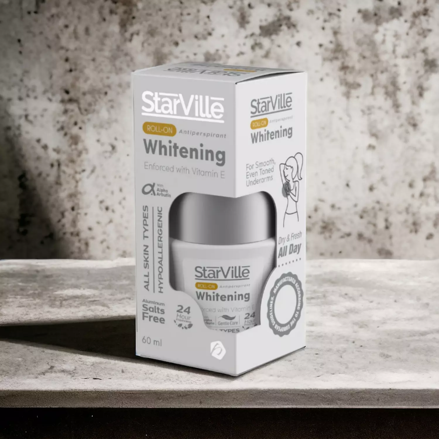 Starville Whitening Roll On Lavender Scent - 60 ml  image