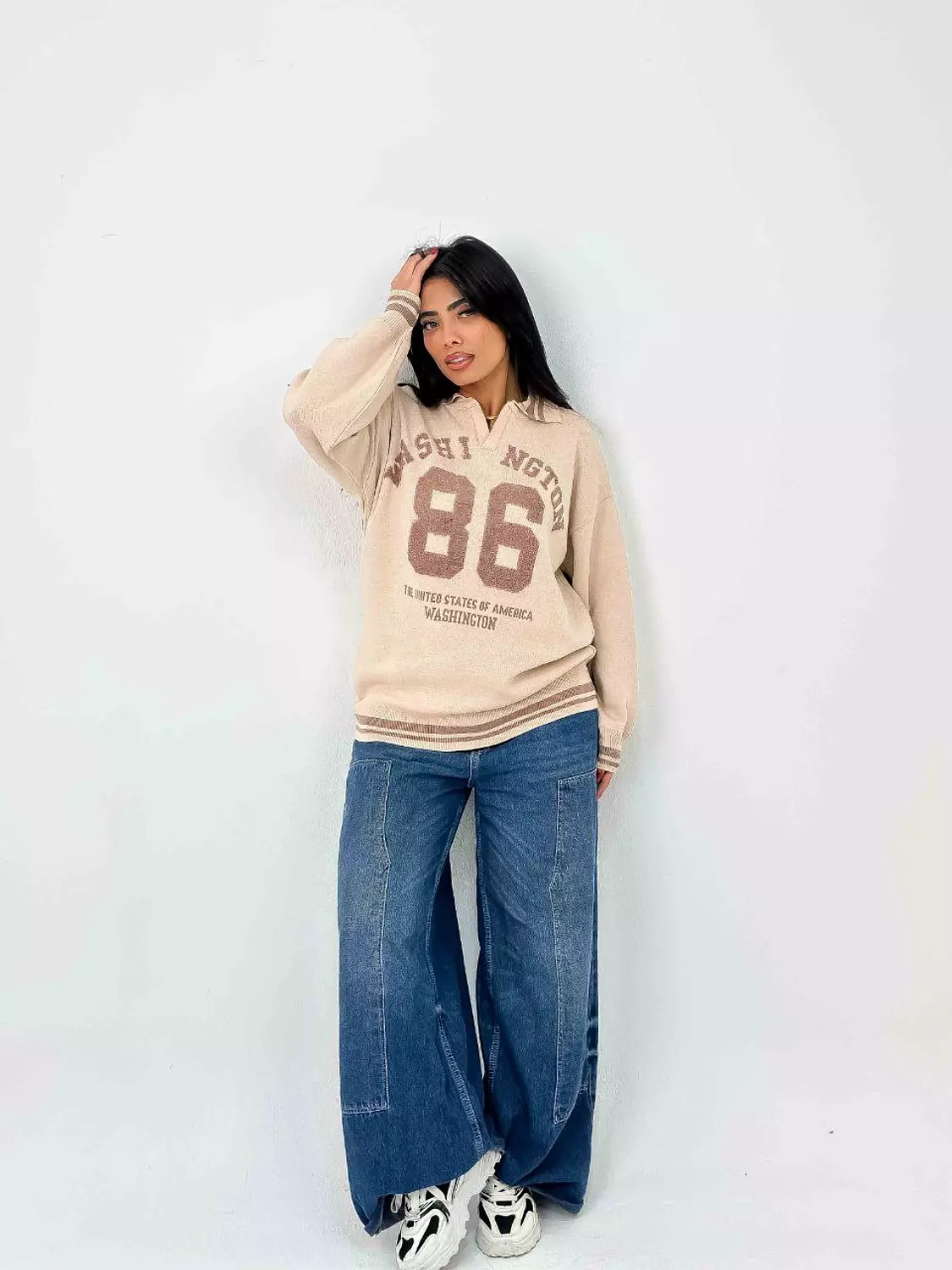 Knitted sweater 86 1