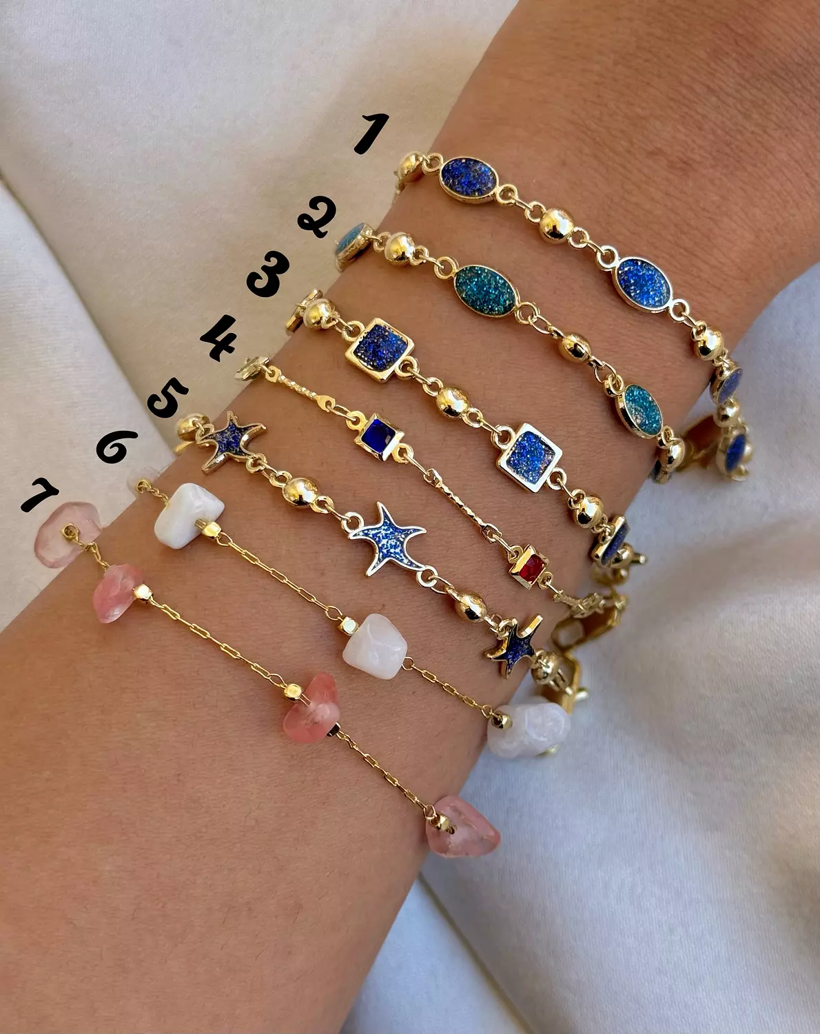 Stacking bracelets 6 image