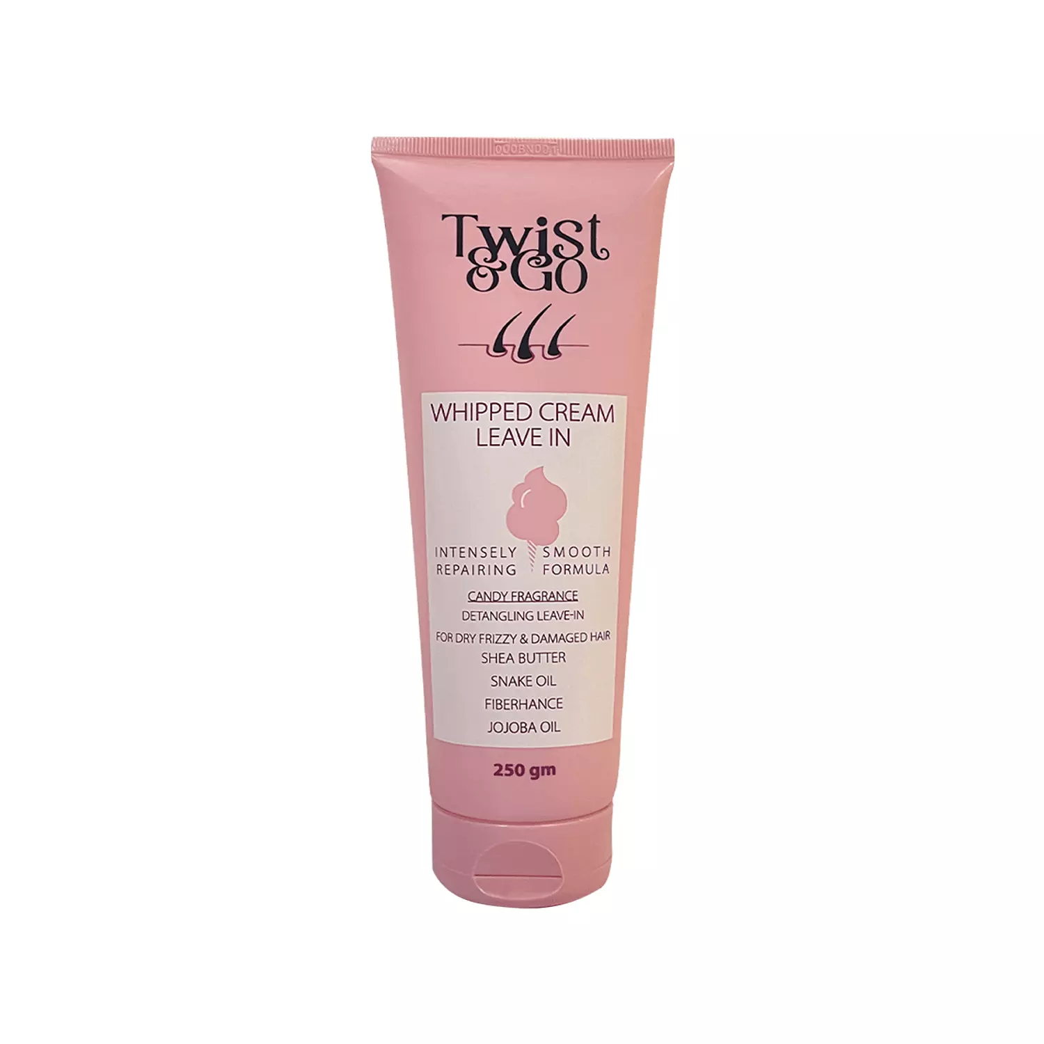 Twist & Go Whipped Cream Leave-In - 250GM / Intensely Repairing Smooth Formula image