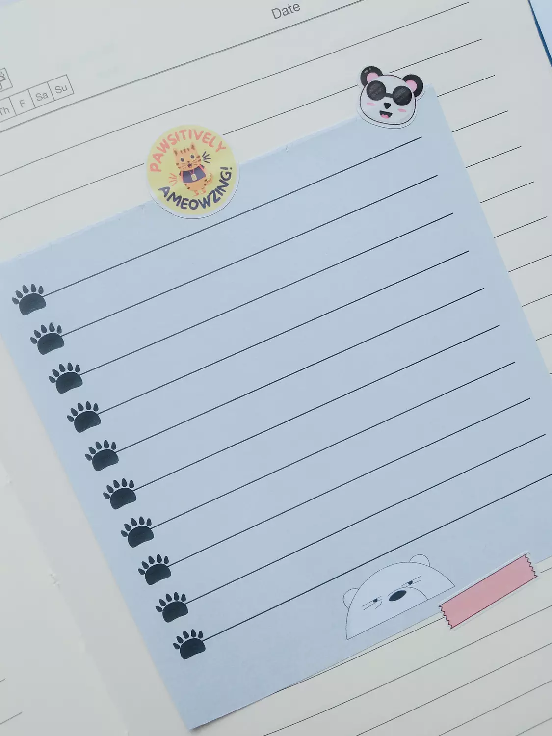 Ice bear sticky note by Rafeeq 3