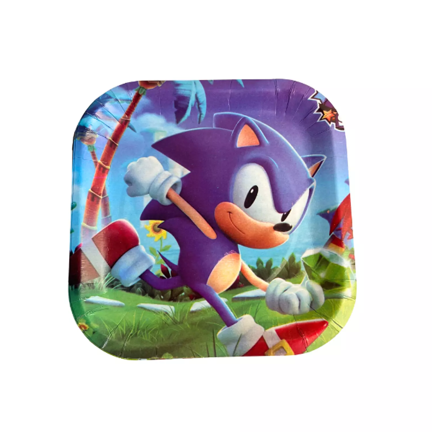 Sonic Paper Plates  image