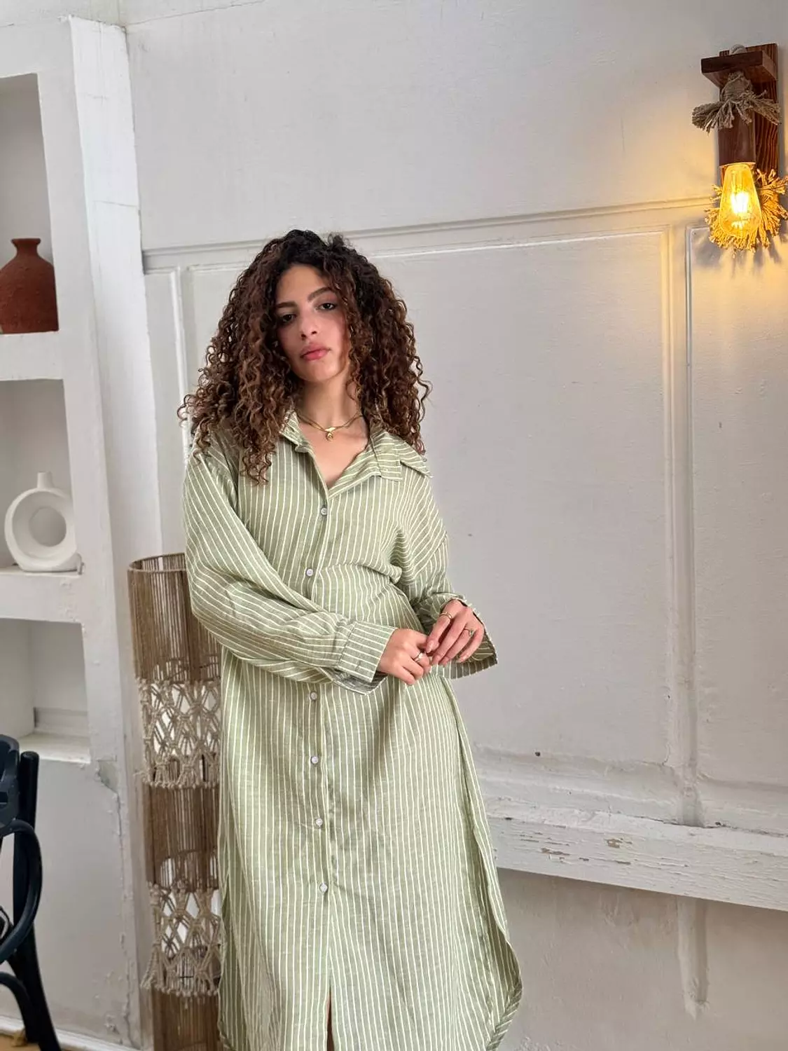 Long Striped Dress  11