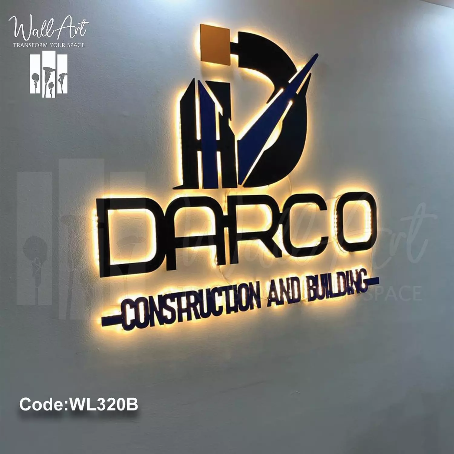 WL320-Wooden Lighted Logo  3