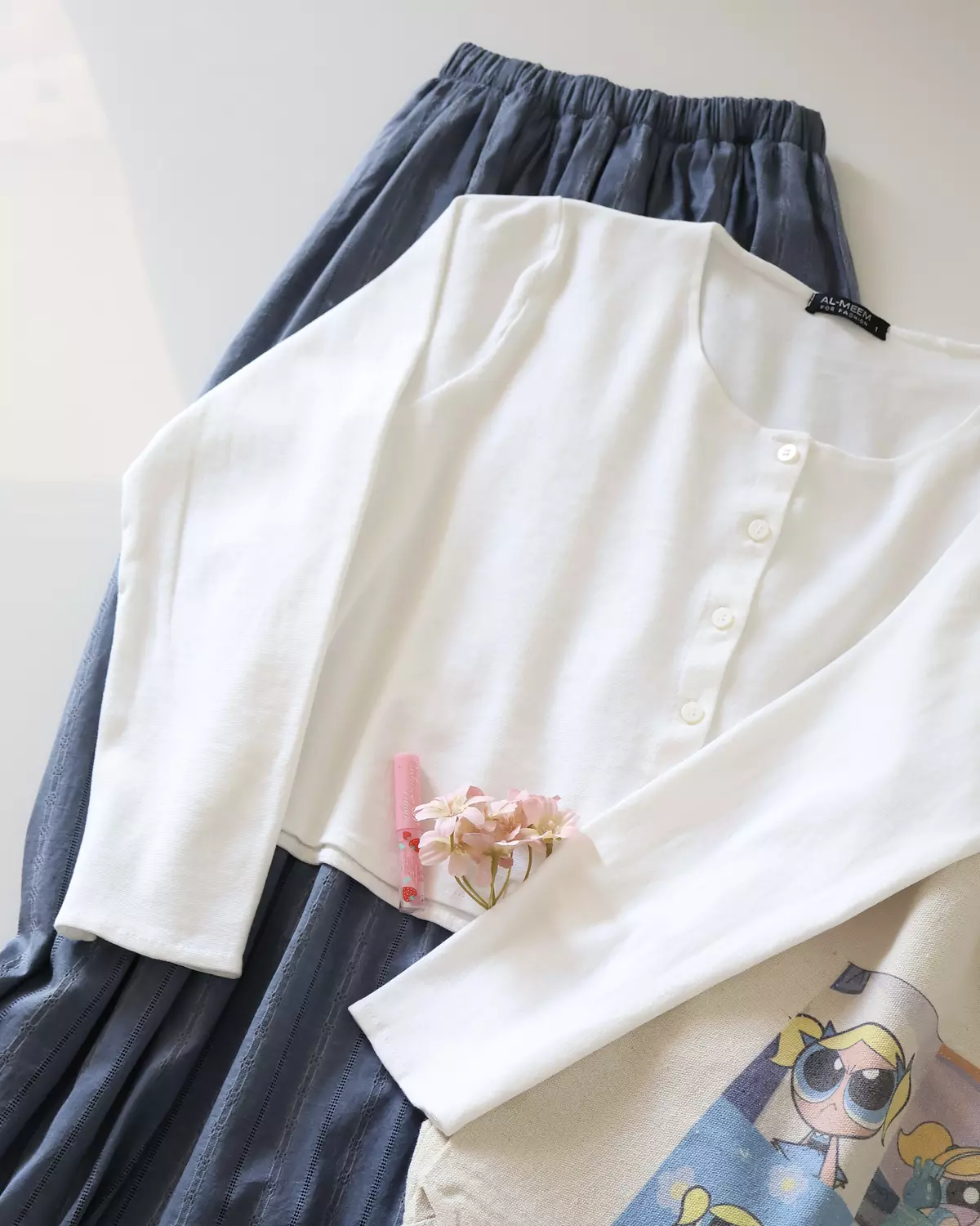 OFF WHITE COTTON TOP TEENAGE 2