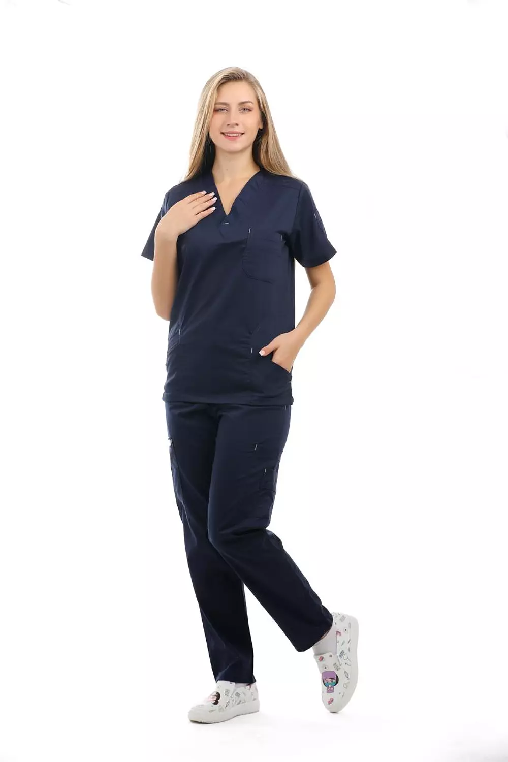 Dark Blue Prestige Scrub 6