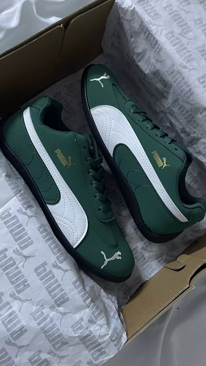 Puma SpeedCat in Green  image