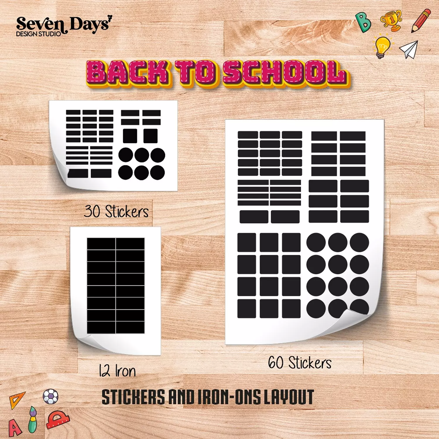 Toy Story School Labels 4