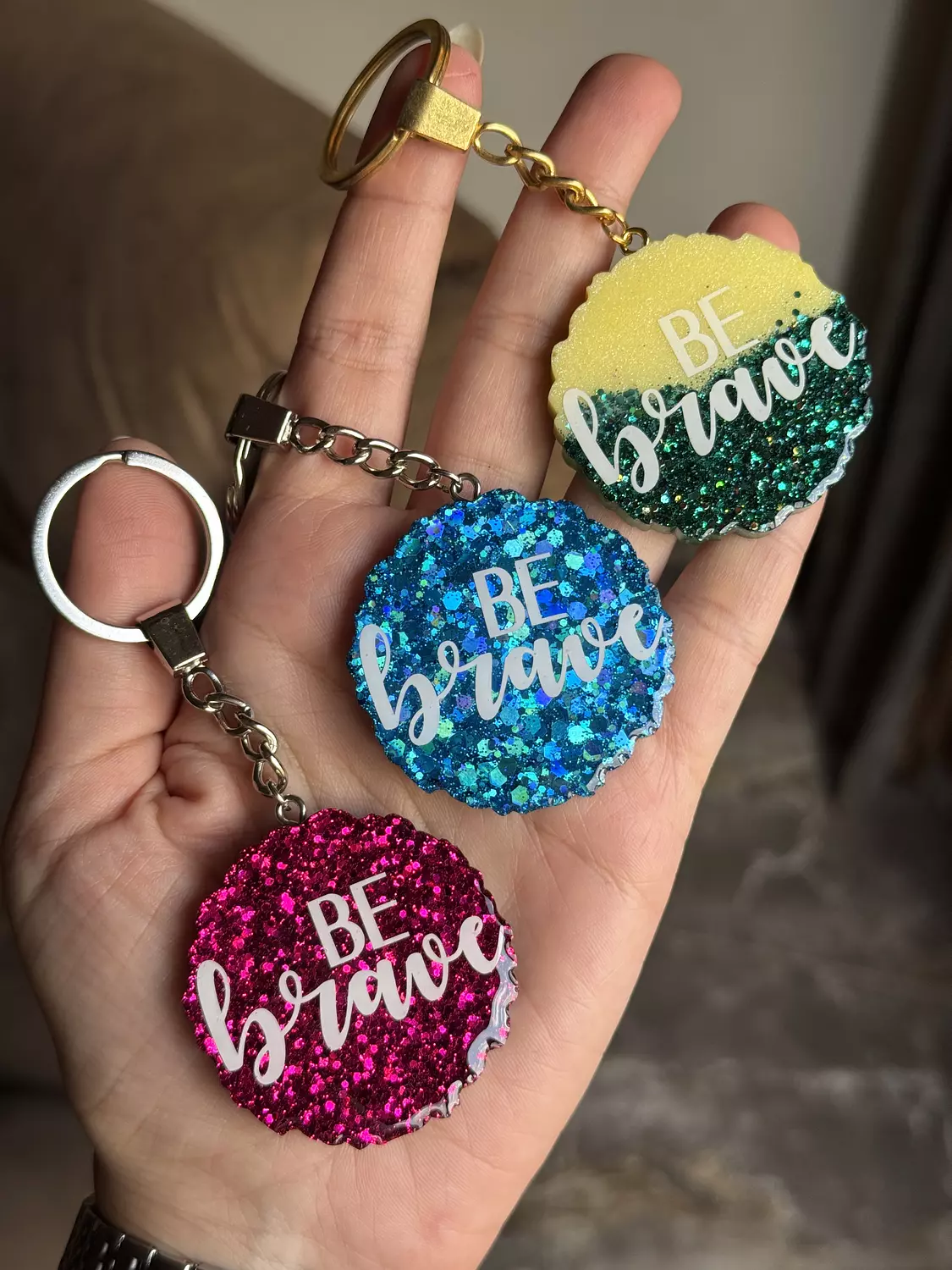 “ Be Brave “ Keychain ( By Order ) 1