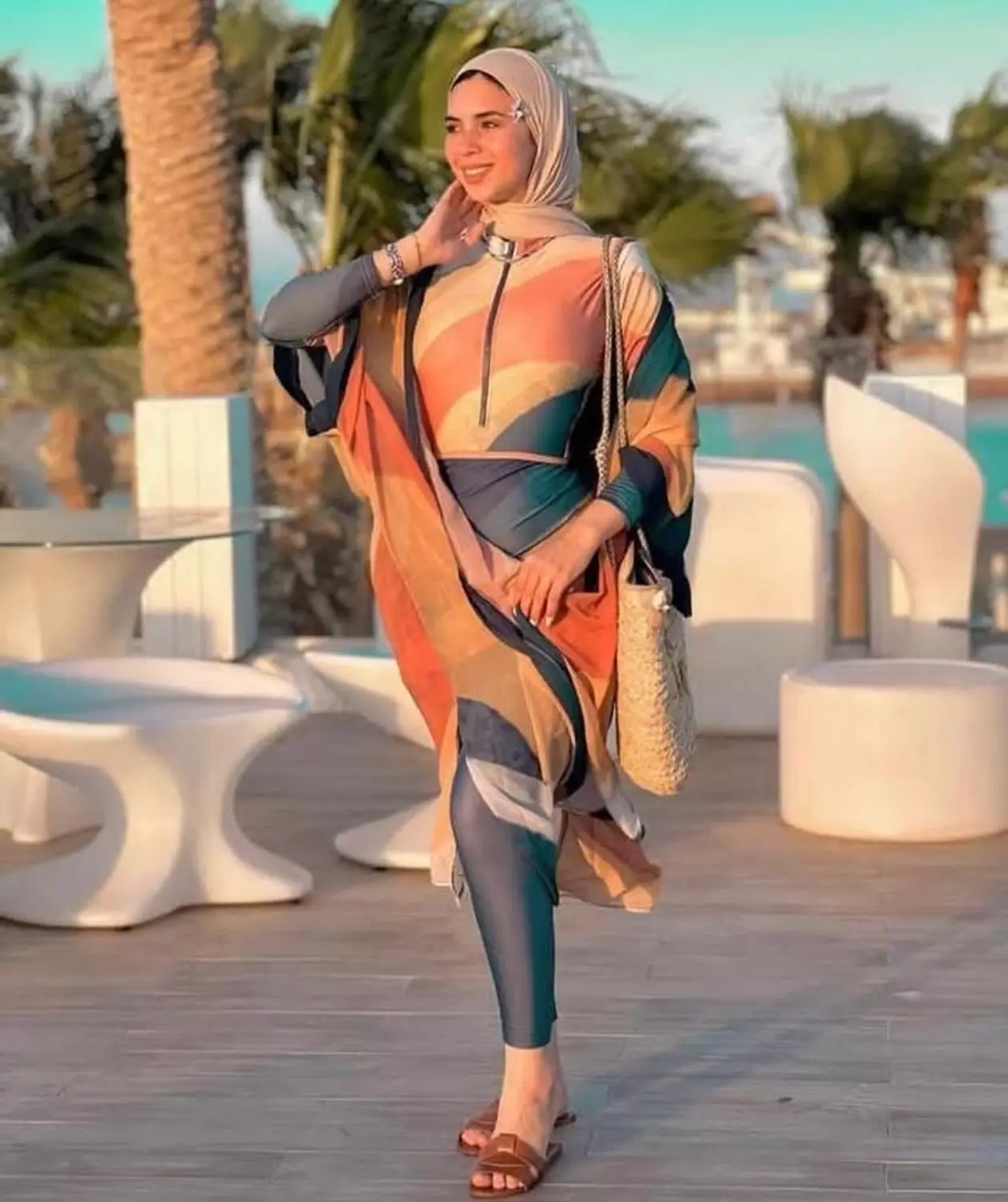 Olivy flame cardigan  image