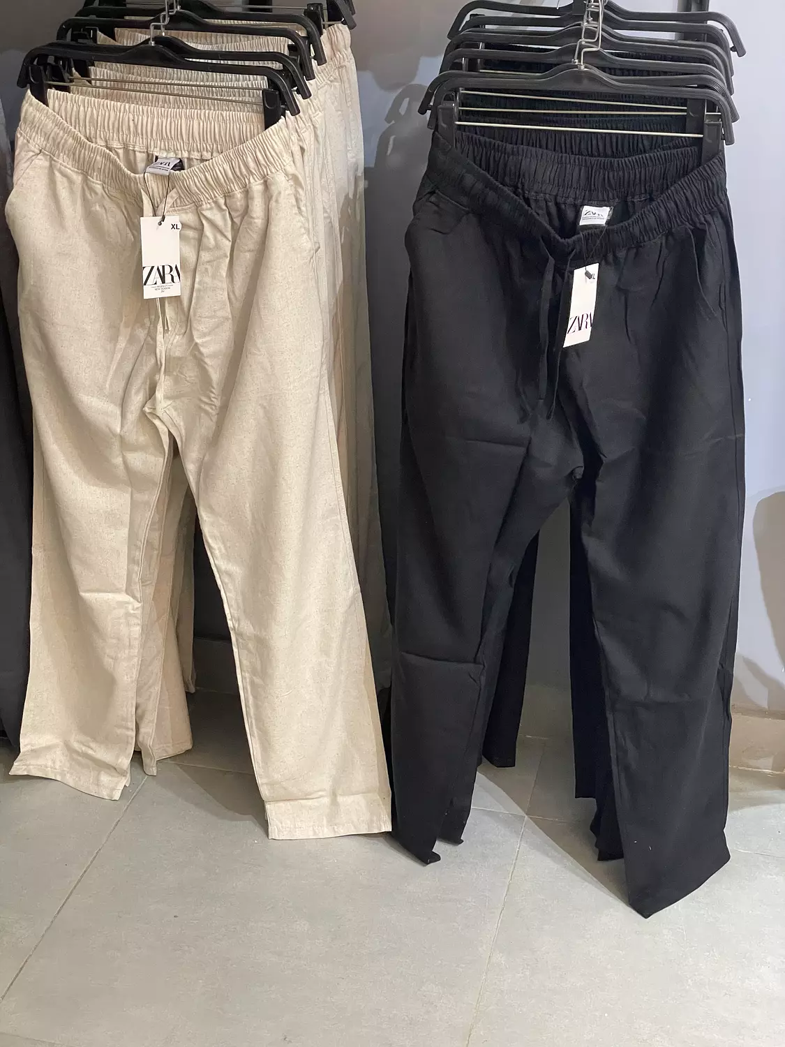 Linen zara pants image