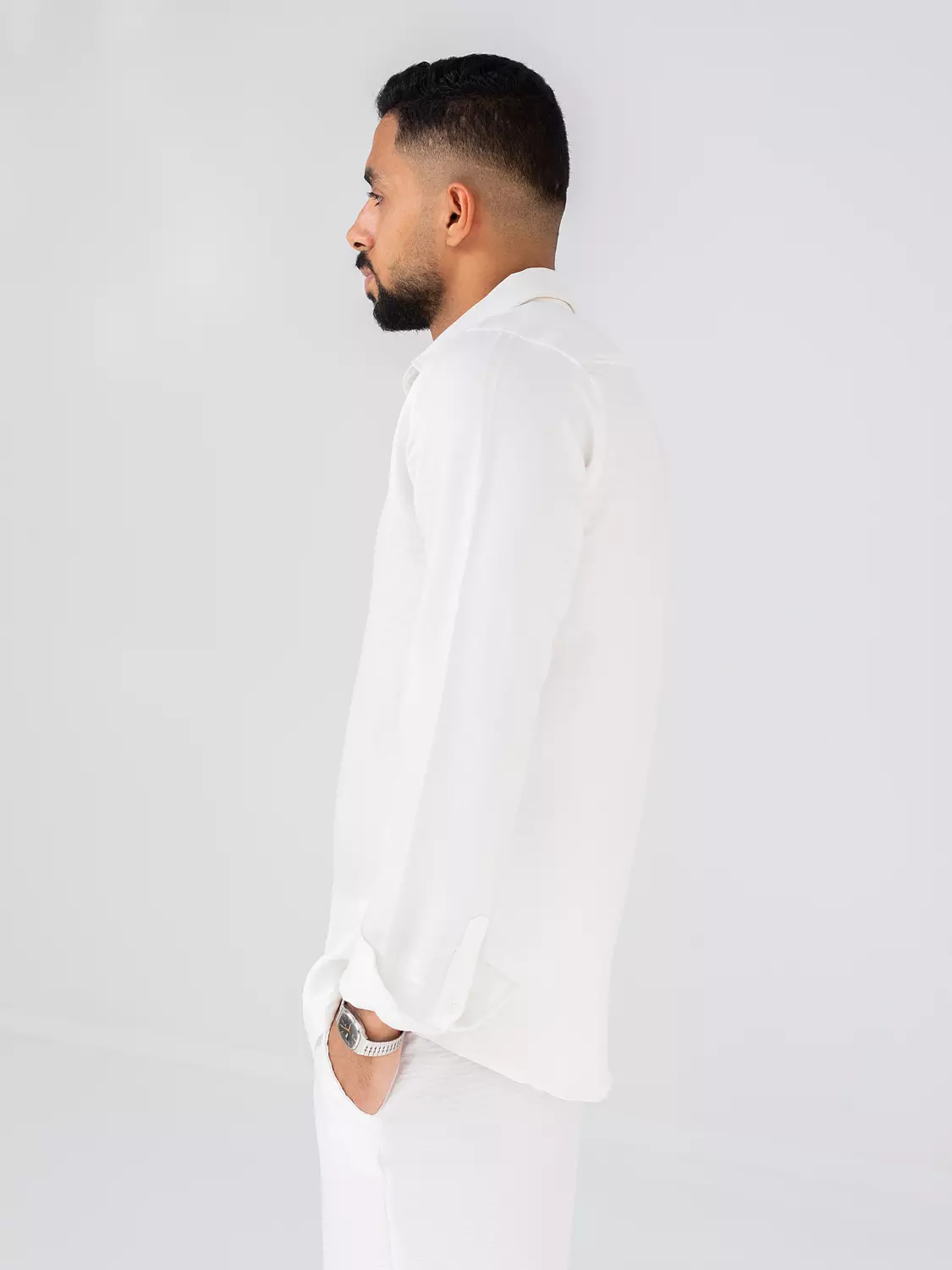 Linen Shirt | White 3
