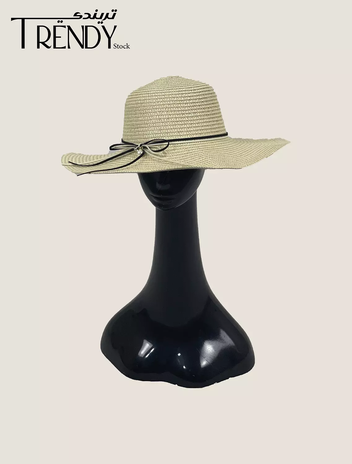 Beach Hat with Ribbon 1