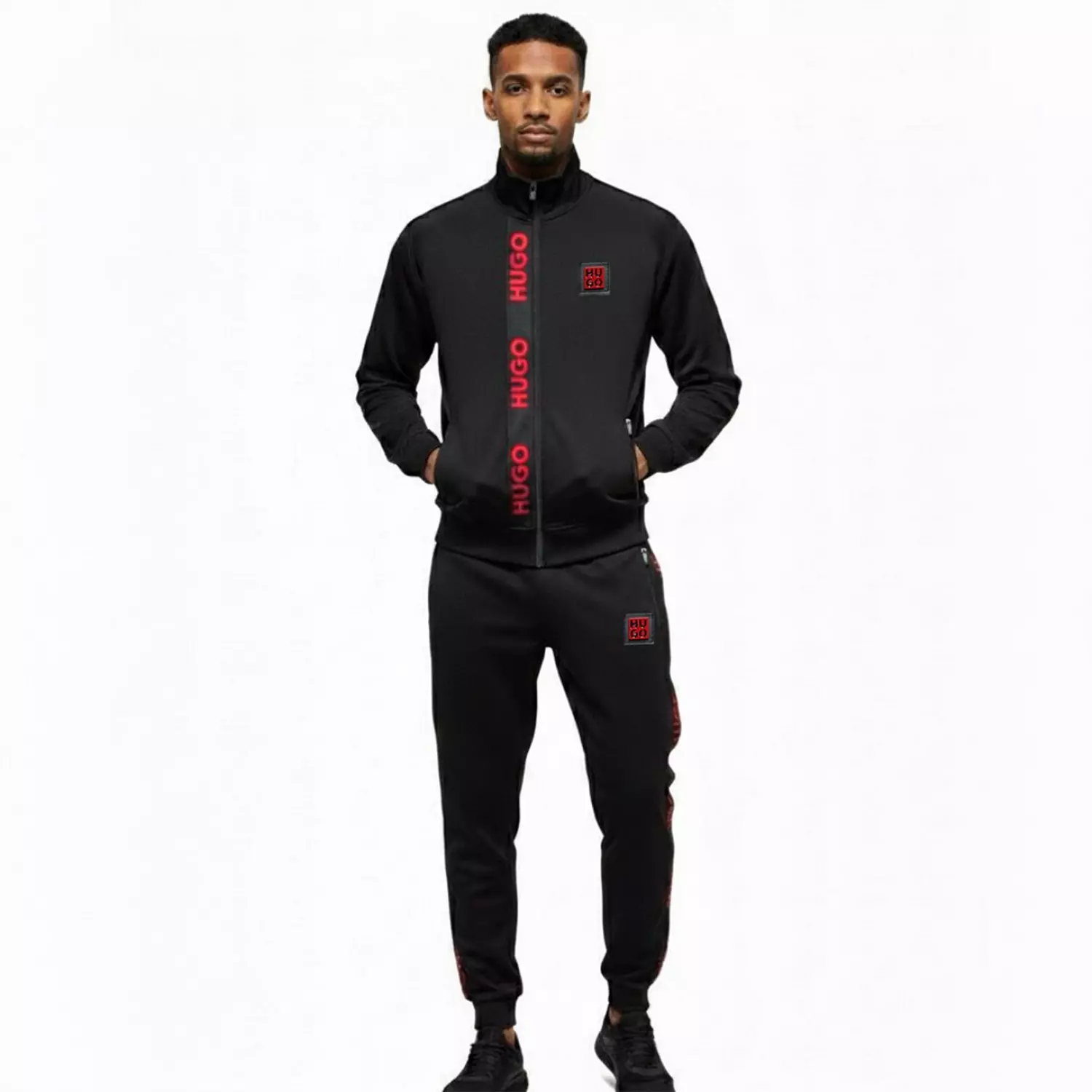 Swetshirt Hugo Red 1 Side 2