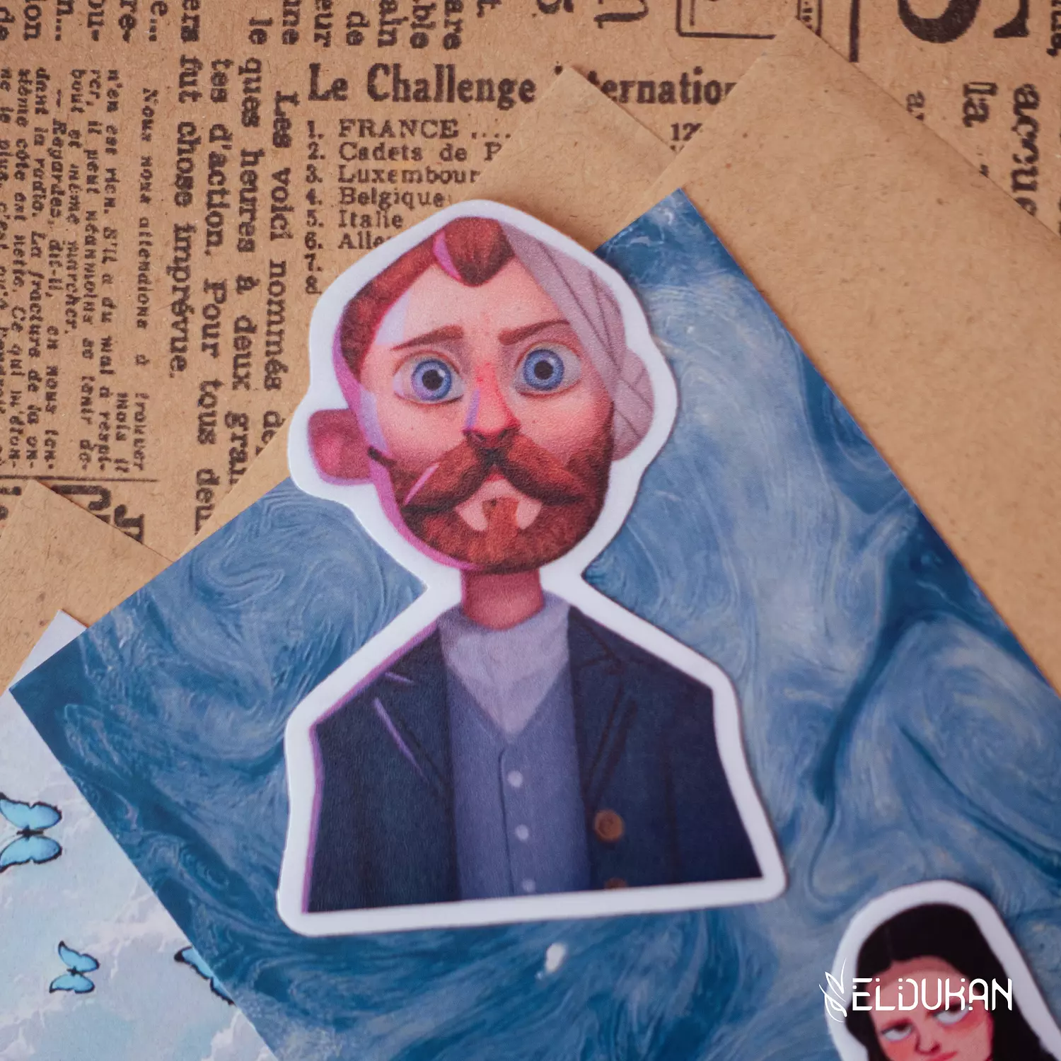 Van Gogh sticker image