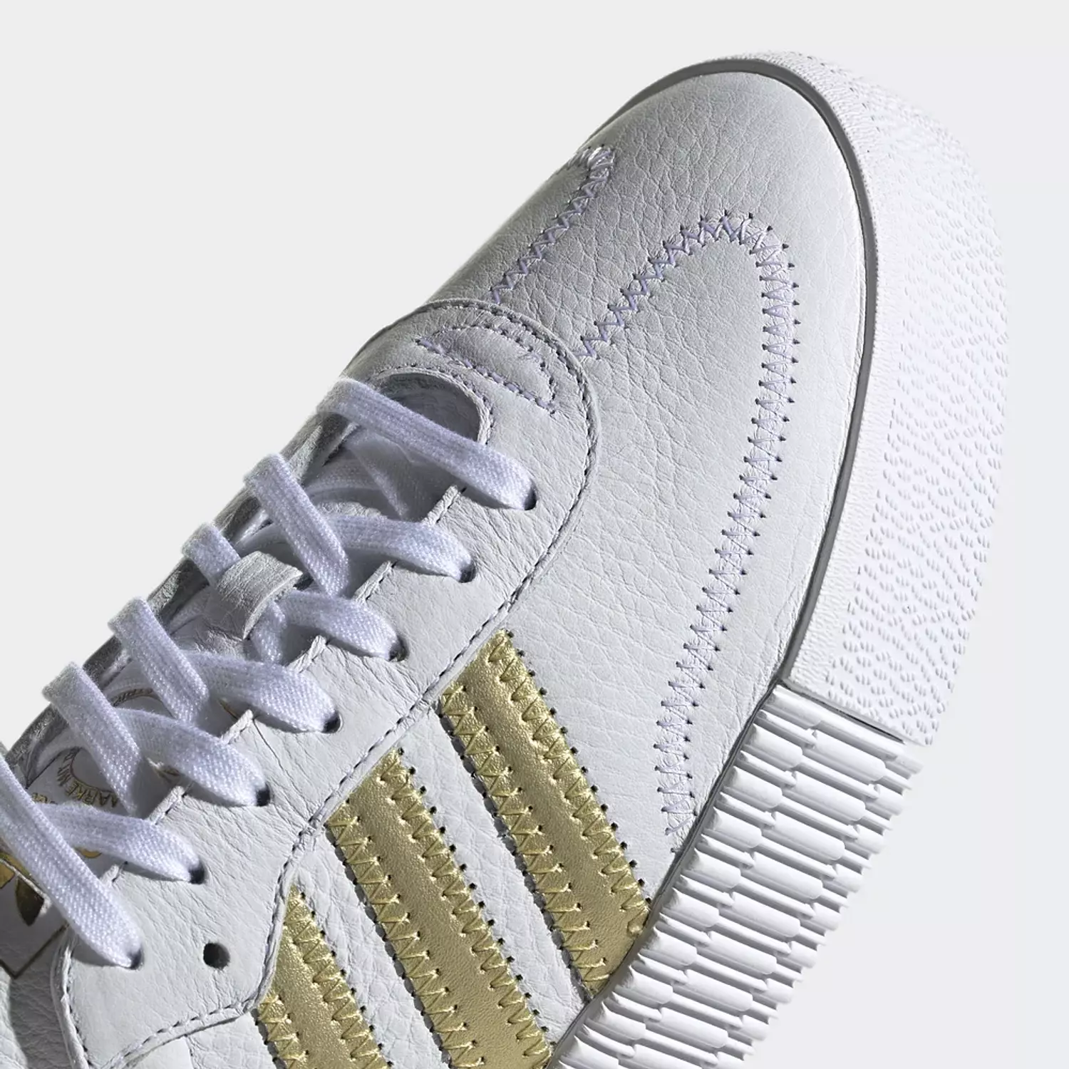 Adidas Sambarose ‘White Gold Metallic’ 2