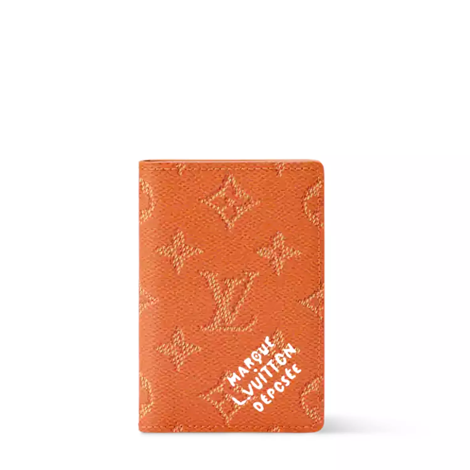 Louis Vuitton Monogram Heritage Pocket Organizer Orange Card Holder image