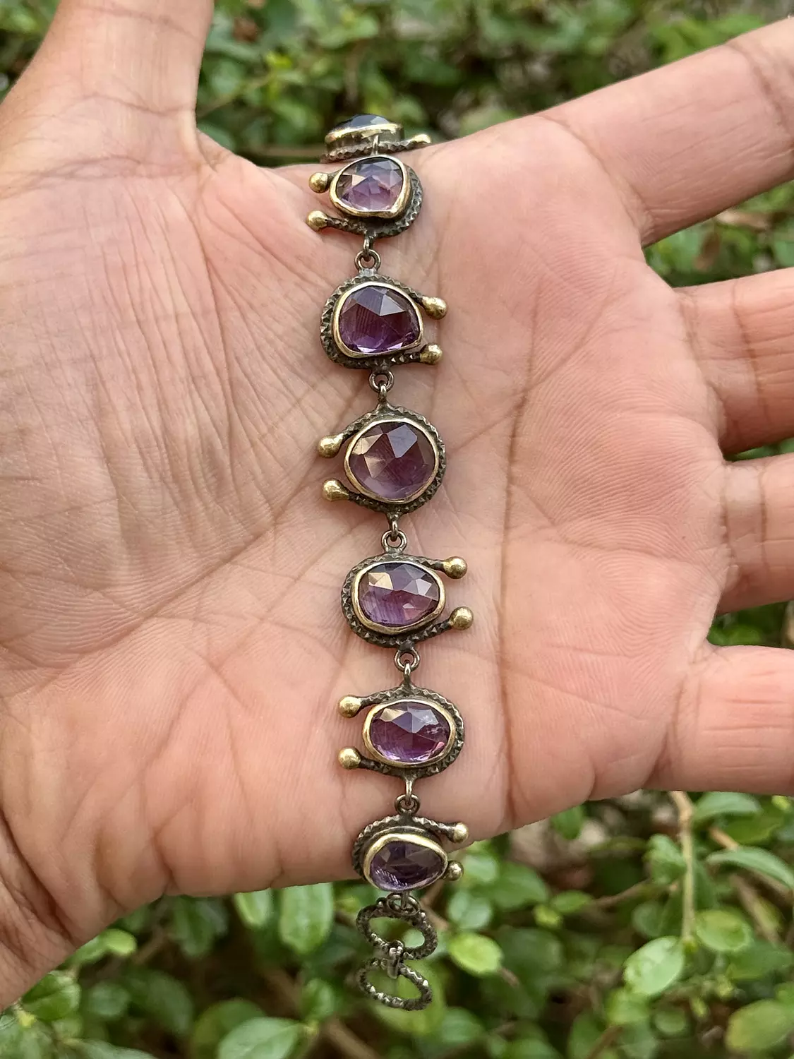 Vintage Amethyst Bracelet hover image