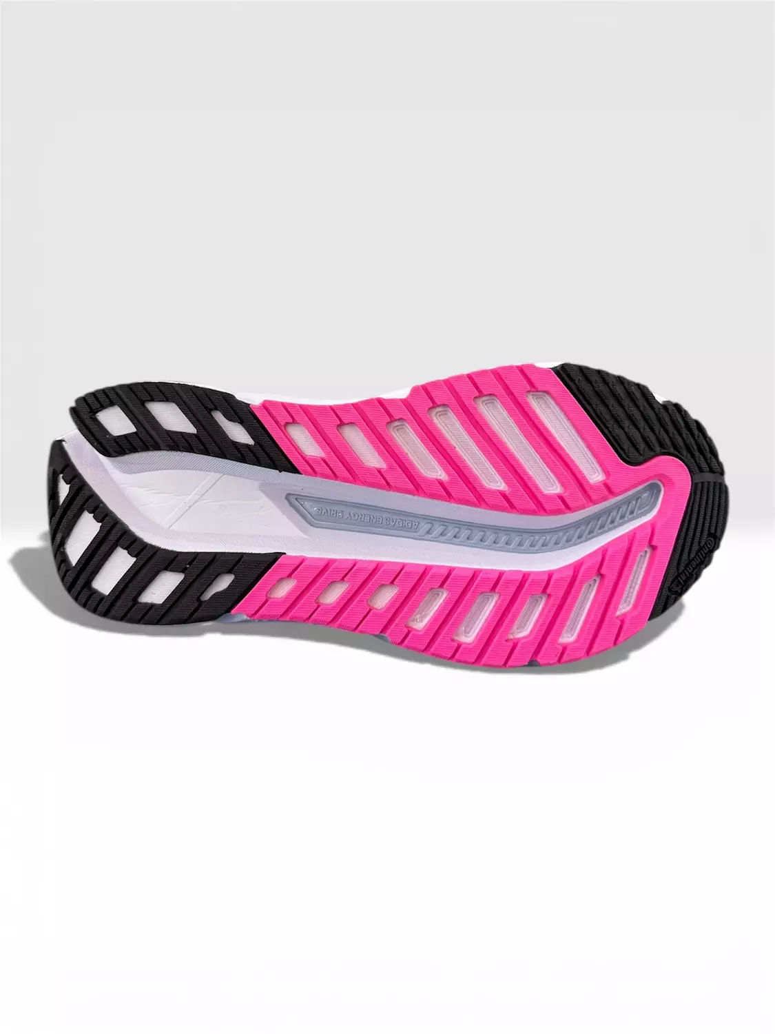 Adidas Adistar 2.0  Cloud White with Altered Blue stripes and Lucid Fuchsia 2