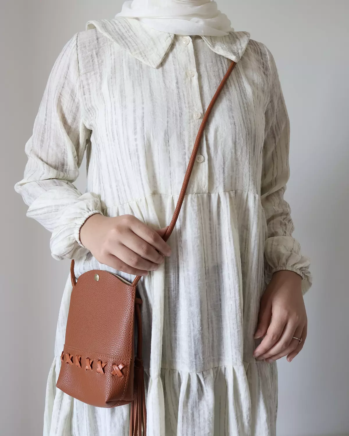 PATTERNED LINEN TUNIC TEENAGE 6