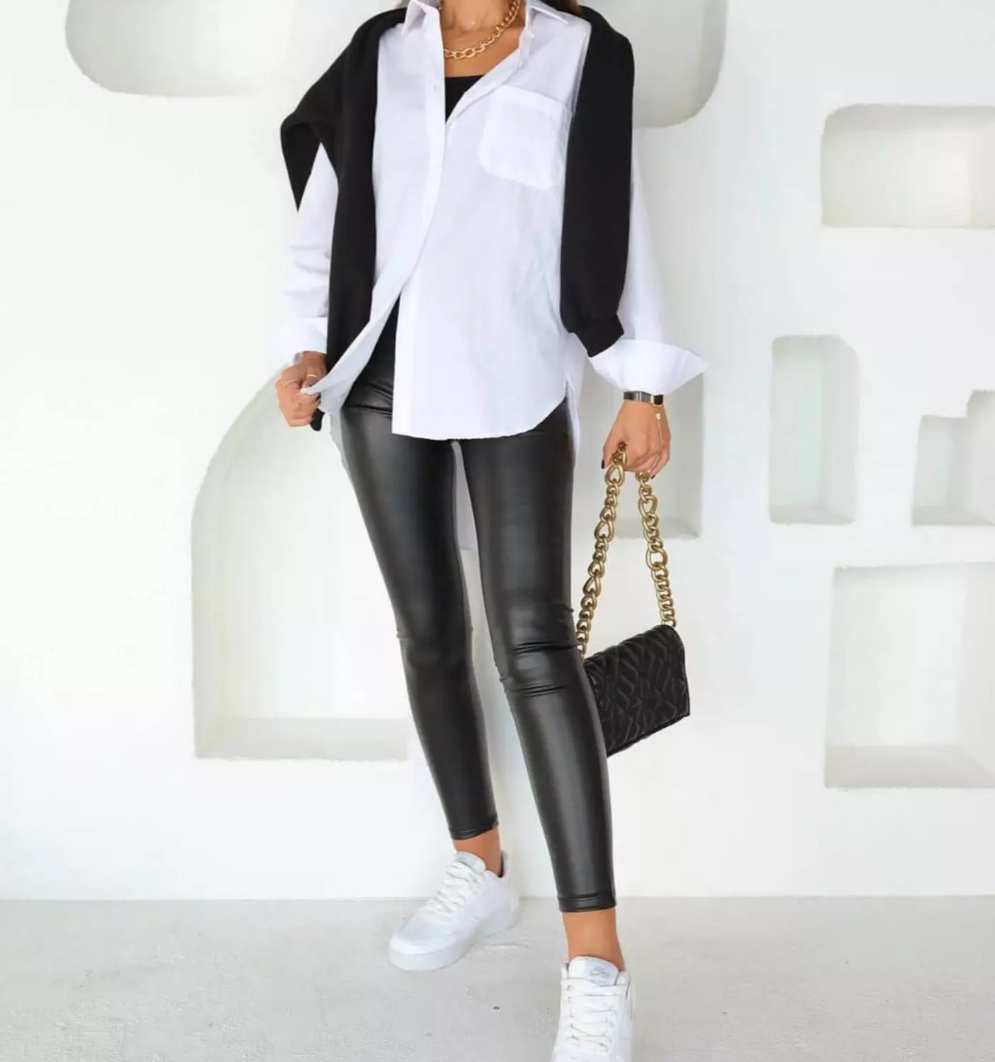 Skinny leather pants  2