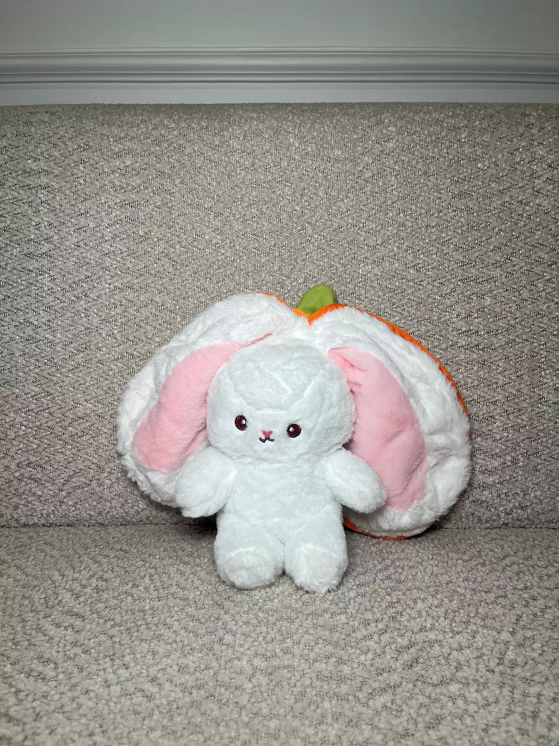 Strawberry rabbit teddy bear  2