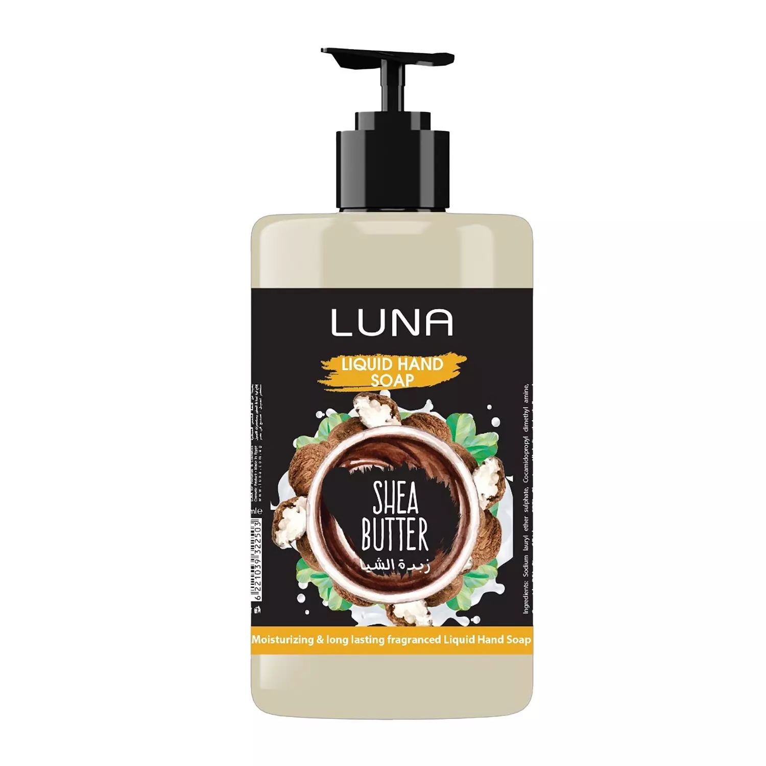 LUNA HAND WASH WITH SHEA BUTTER 500 ML  image