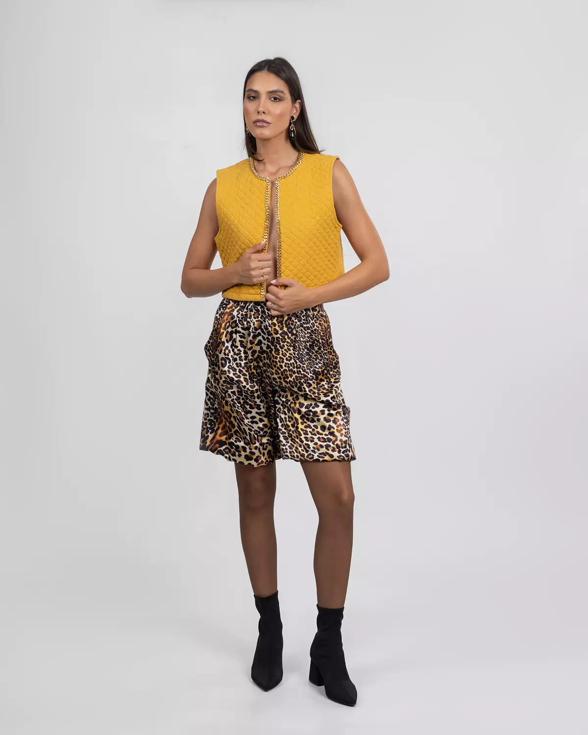 Leopard Print Shorts 7