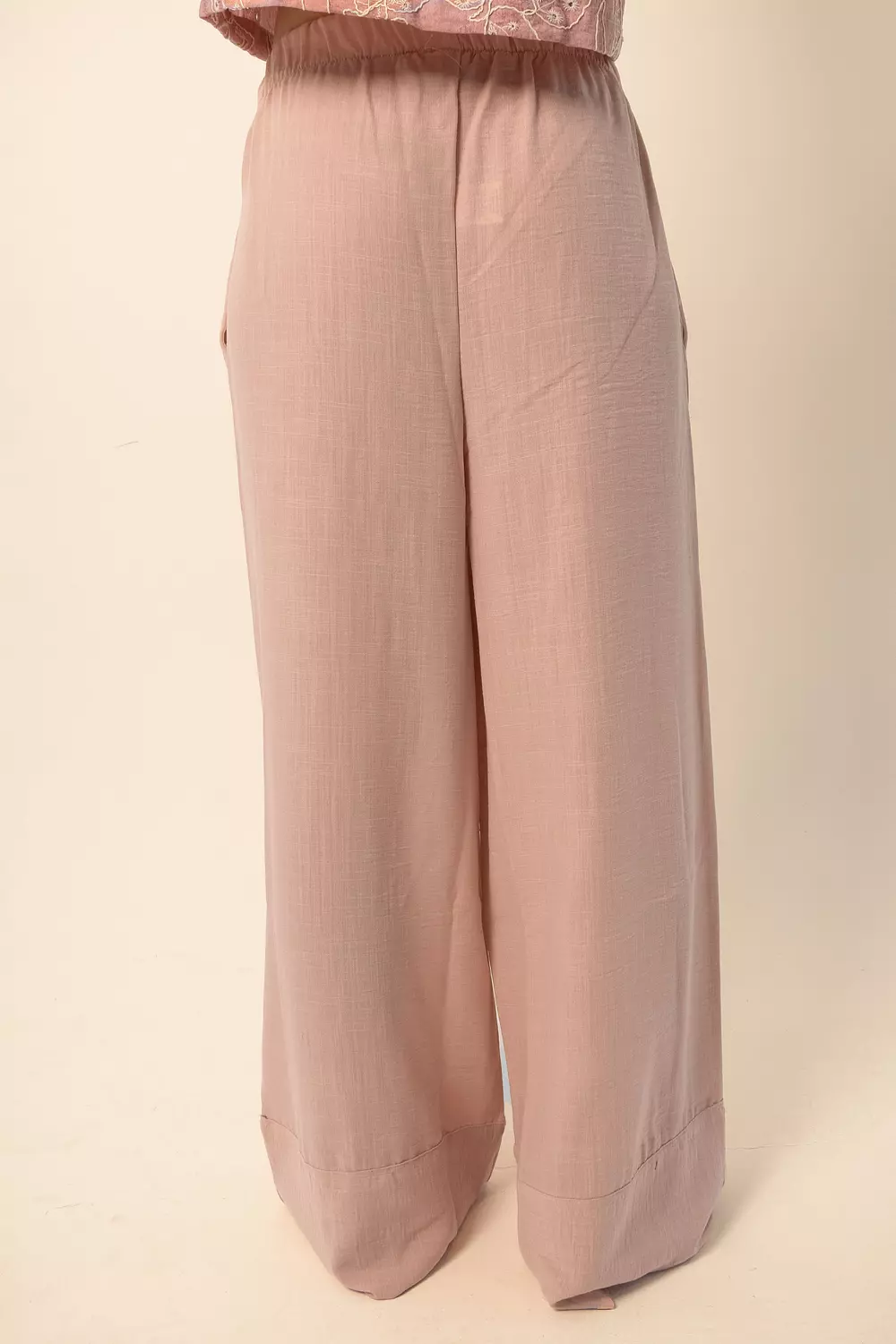 Wide-Leg Pants - Cashmere 3