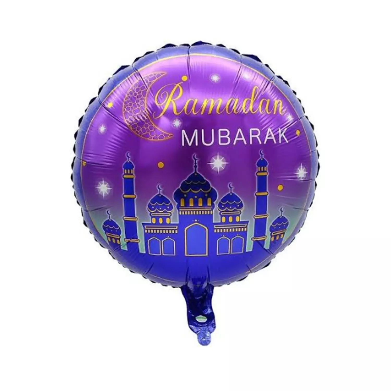 Ramadan Purple Mubarak Balloon image