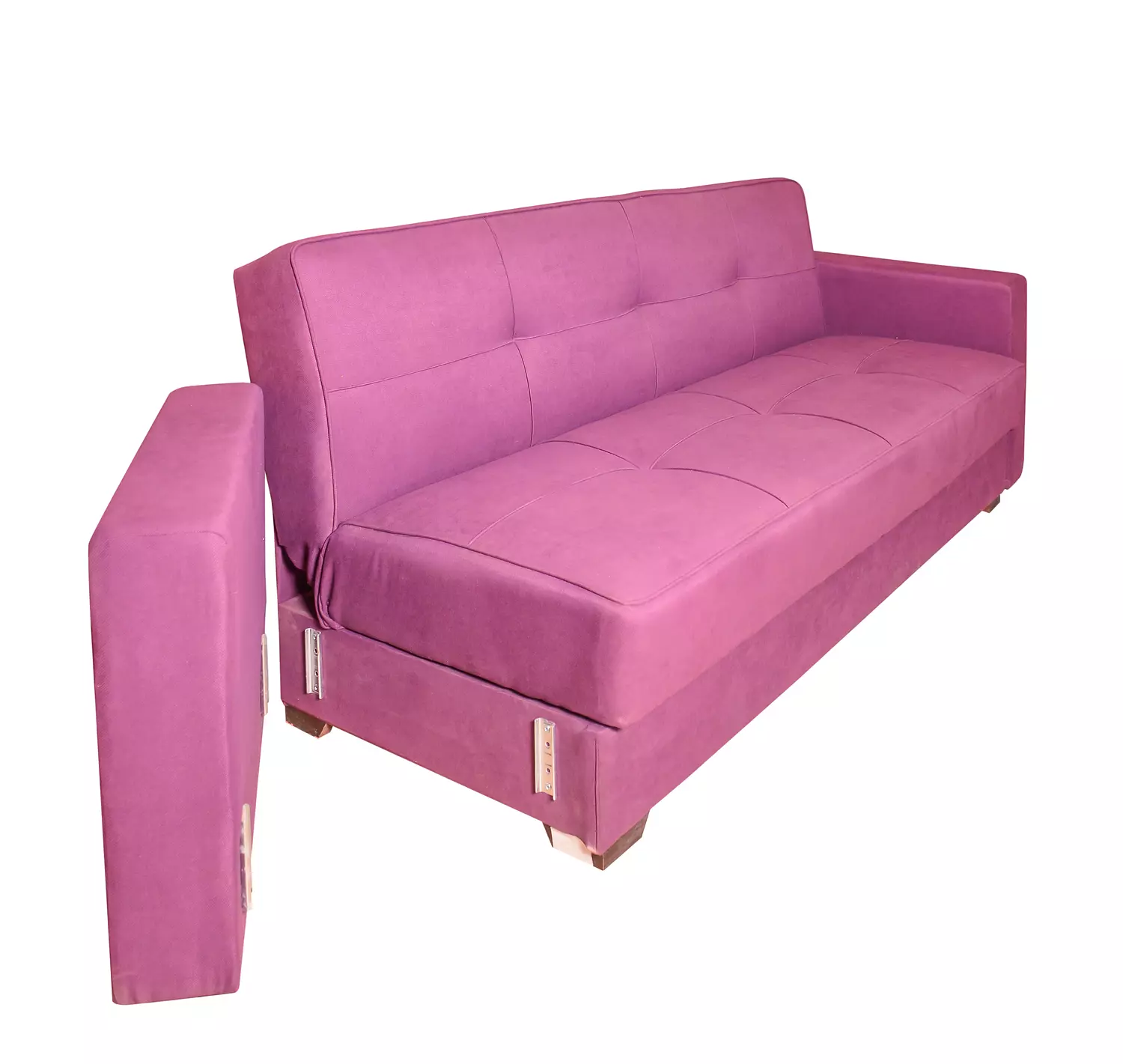 كنبه سريرسحاره سوست تركي قماش موف C24  3