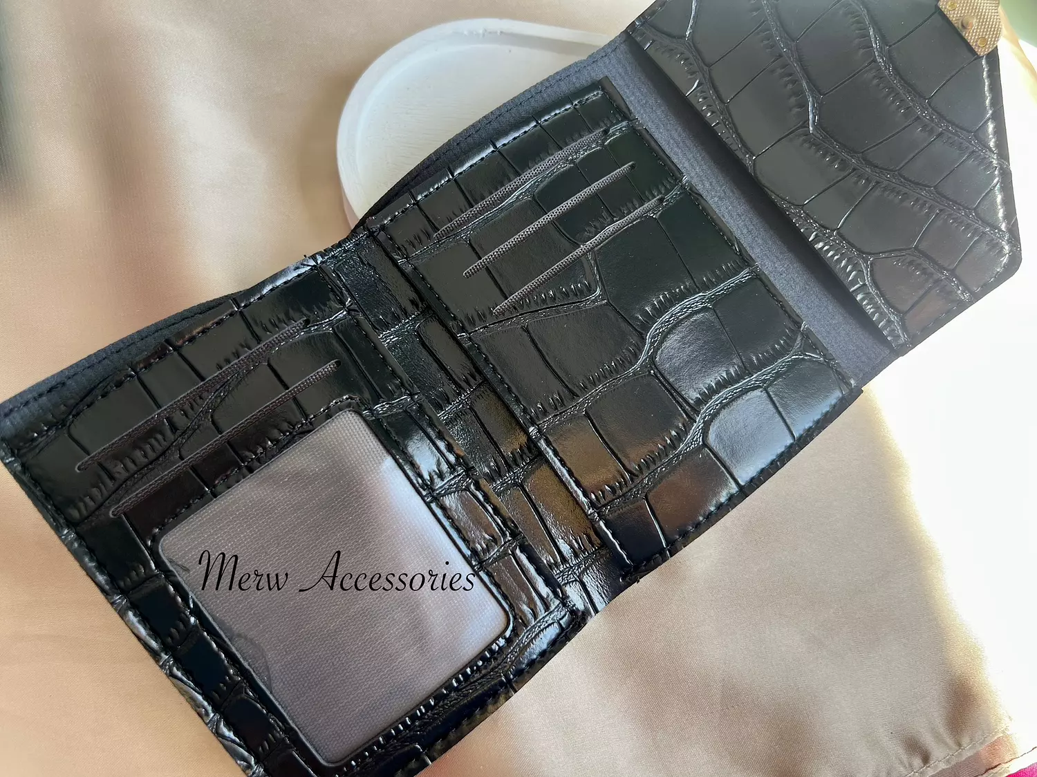 Black owl wallet  2