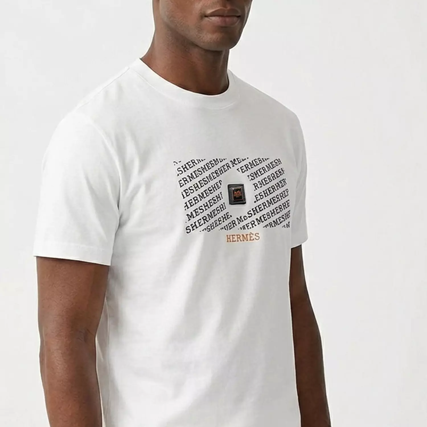 Tshirt Hermes Badge 2