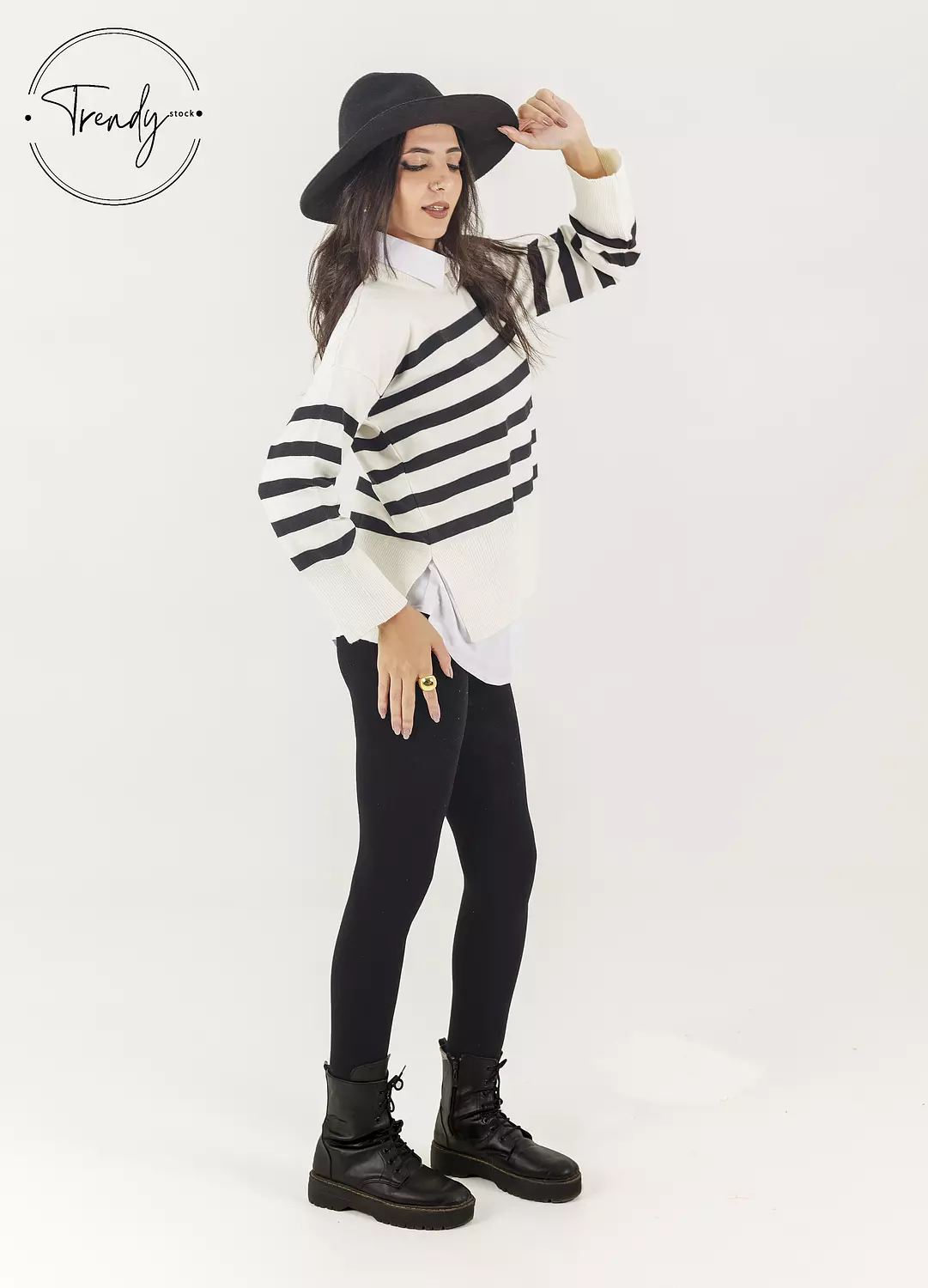 Kint Striped Pullover Long Sleeve image