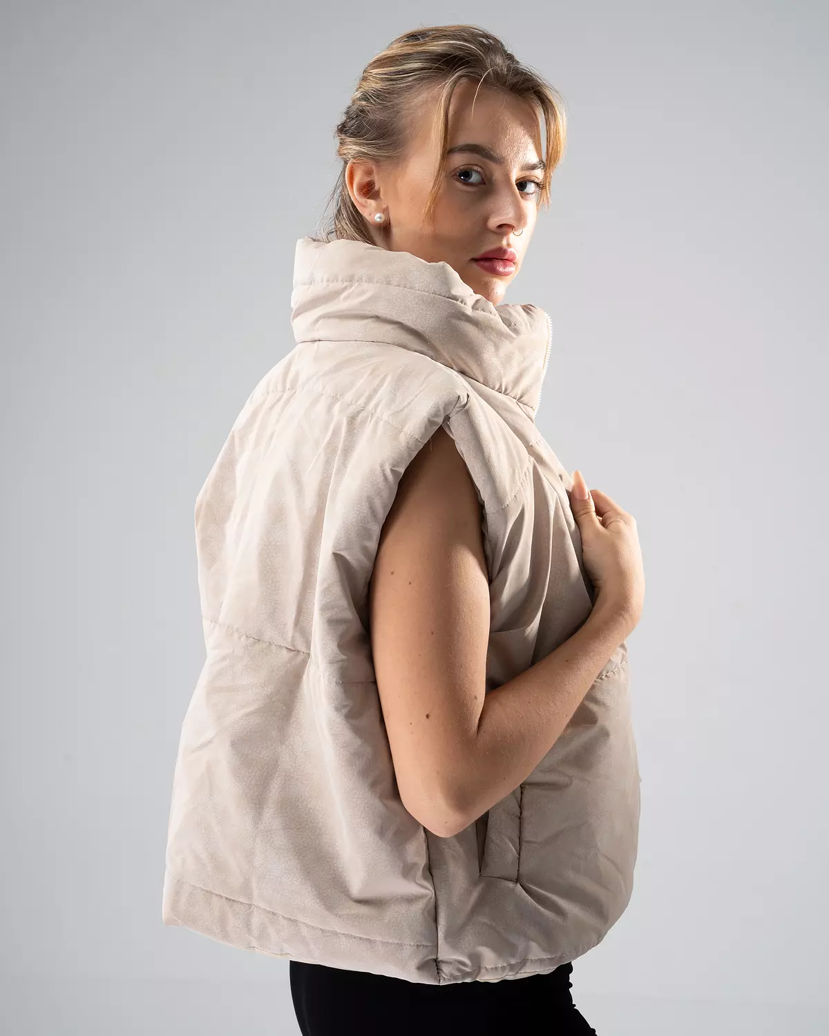 Desert Mirage Puffer Vest 1