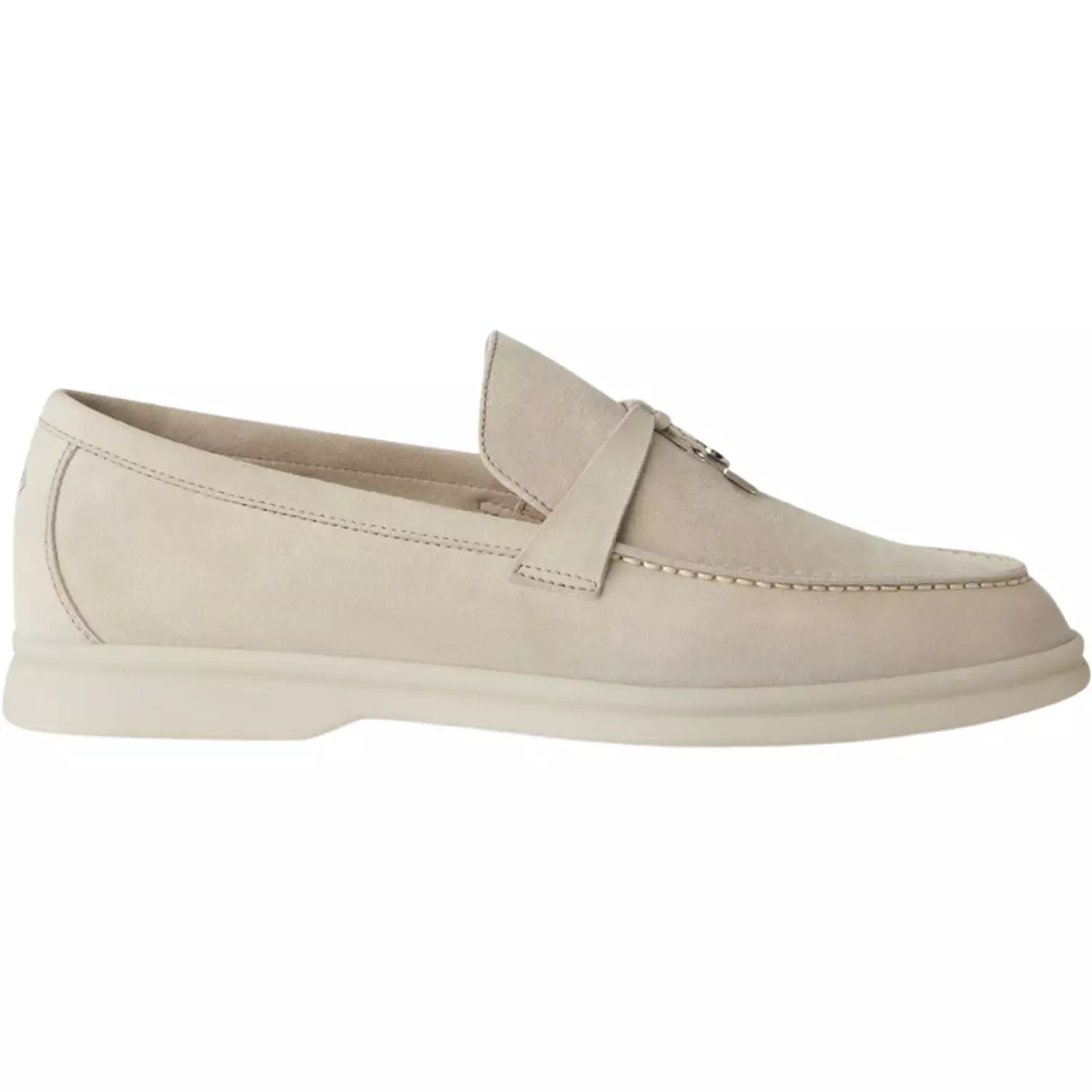 Loro piana Summer Charms Walk Loafer'Powder Pearl' image