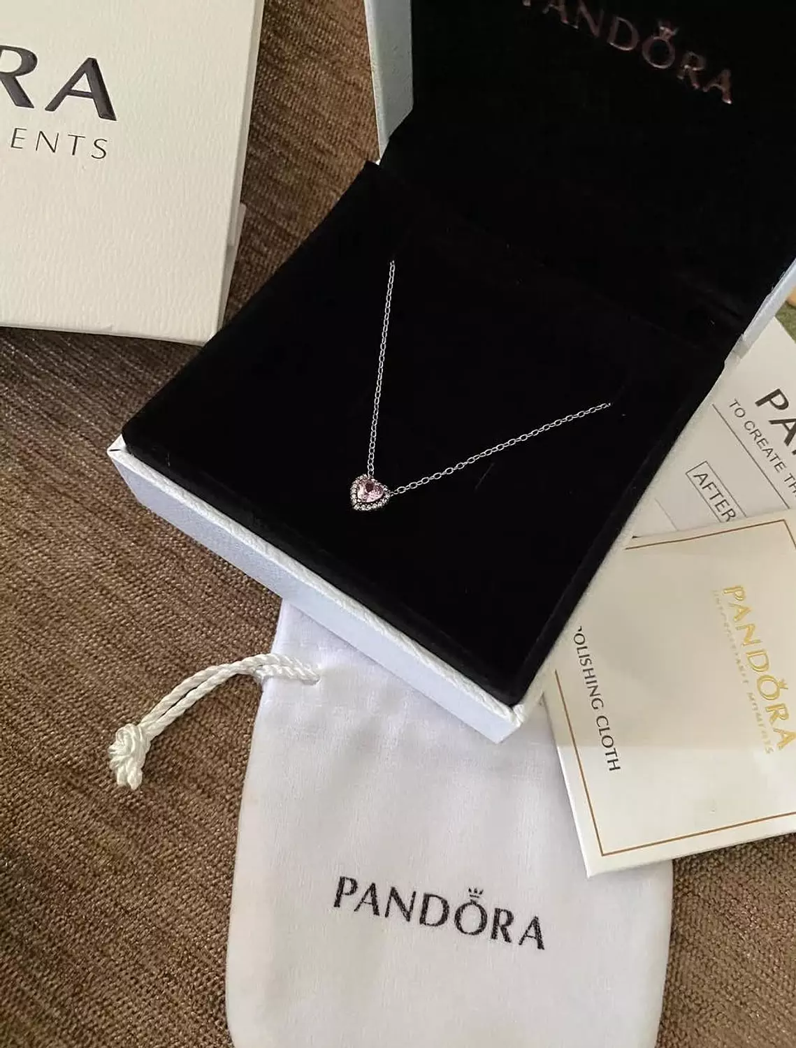 PANDORA SILVER NECKLACE hover image