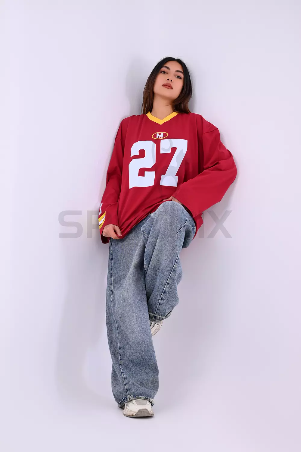 Casual Jersey Oversized T-Shirt  6