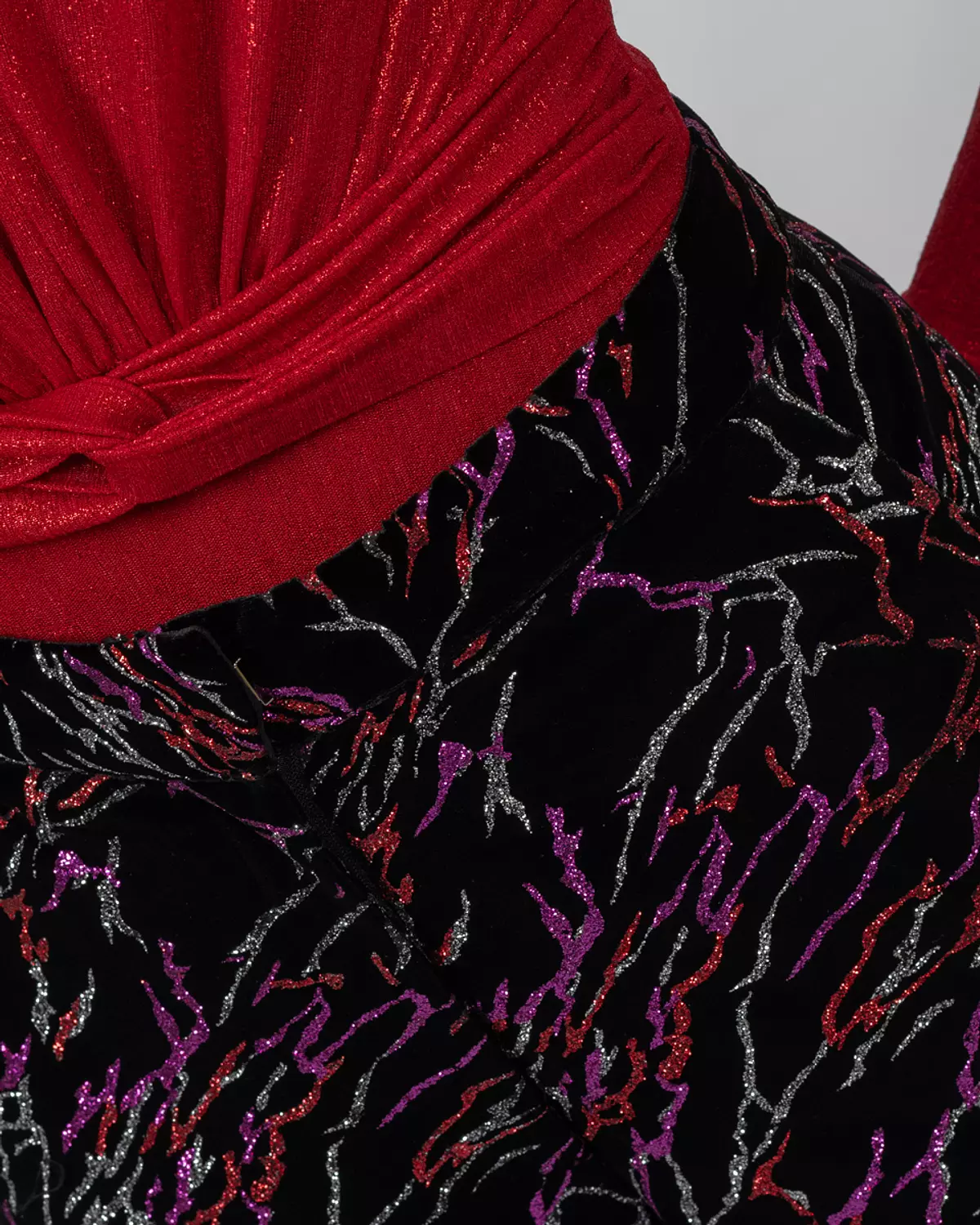 Red Shimmery bodysuit 3